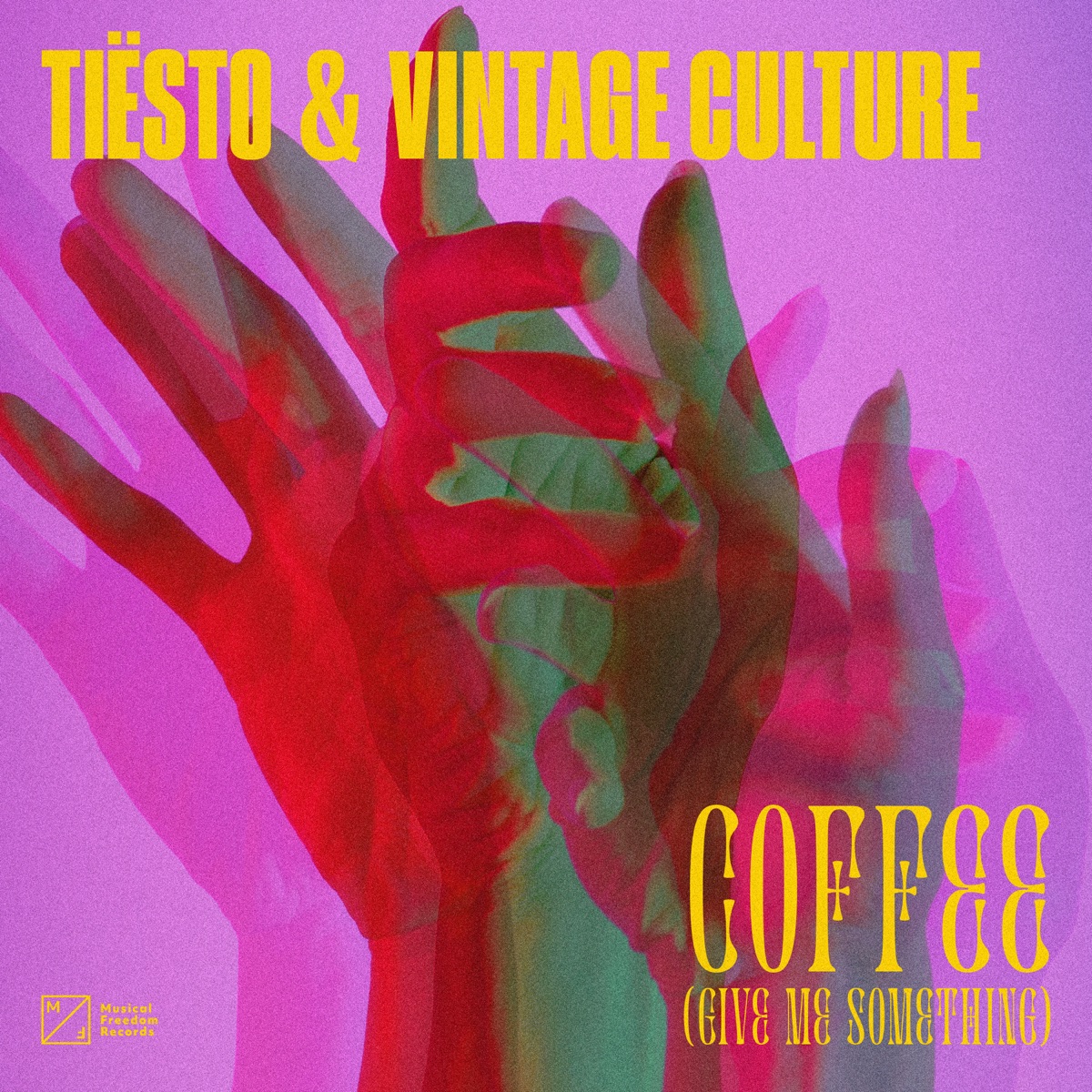 Coffee (Give Me Something) - Single by Tiësto & Vintage Culture album cover