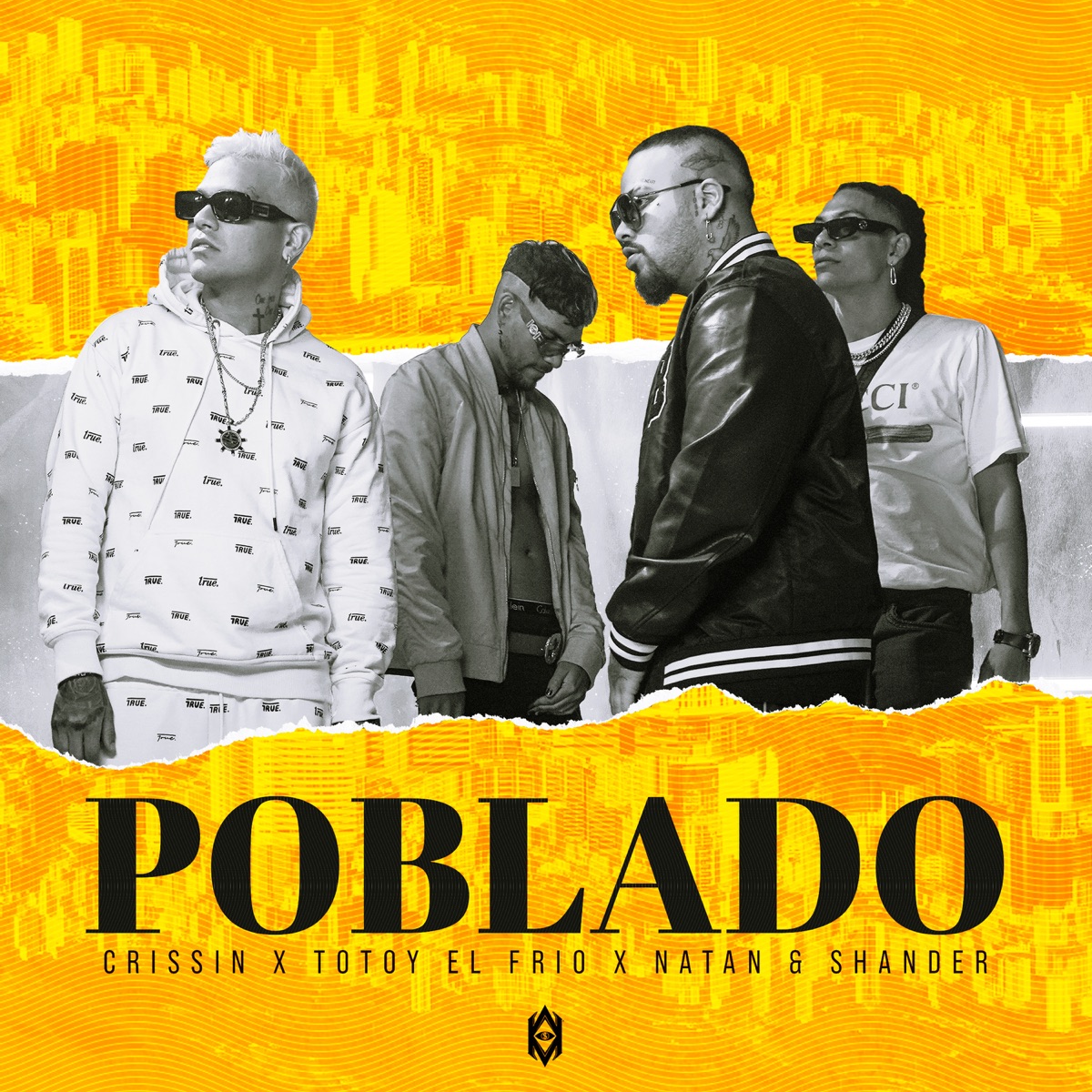 Poblado - Single by Crissin, Totoy El Frio & Natan & Shander album cover