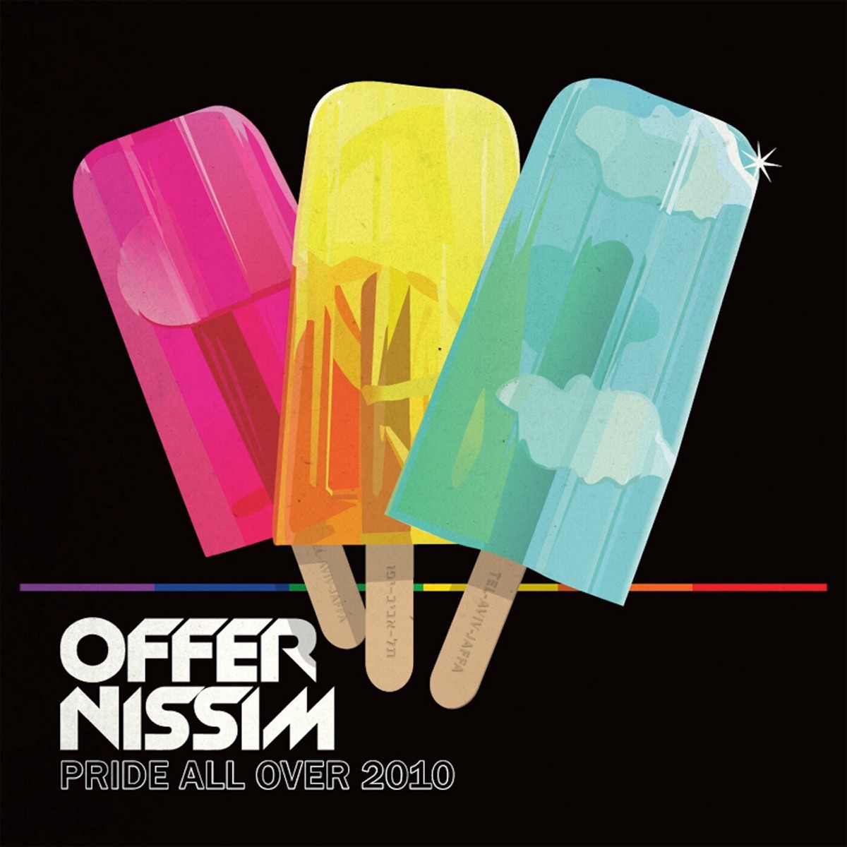 Pride All Over 2010 by Offer Nissim album cover
