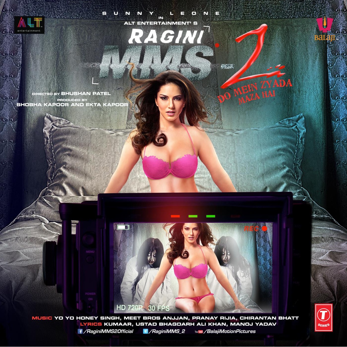 Ragini MMS 2 (Original Motion Picture Soundtrack) by Meet Bros Anjjan, Yo Yo Honey Singh, Pranay Rijia & Chirantan Bhatt album cover