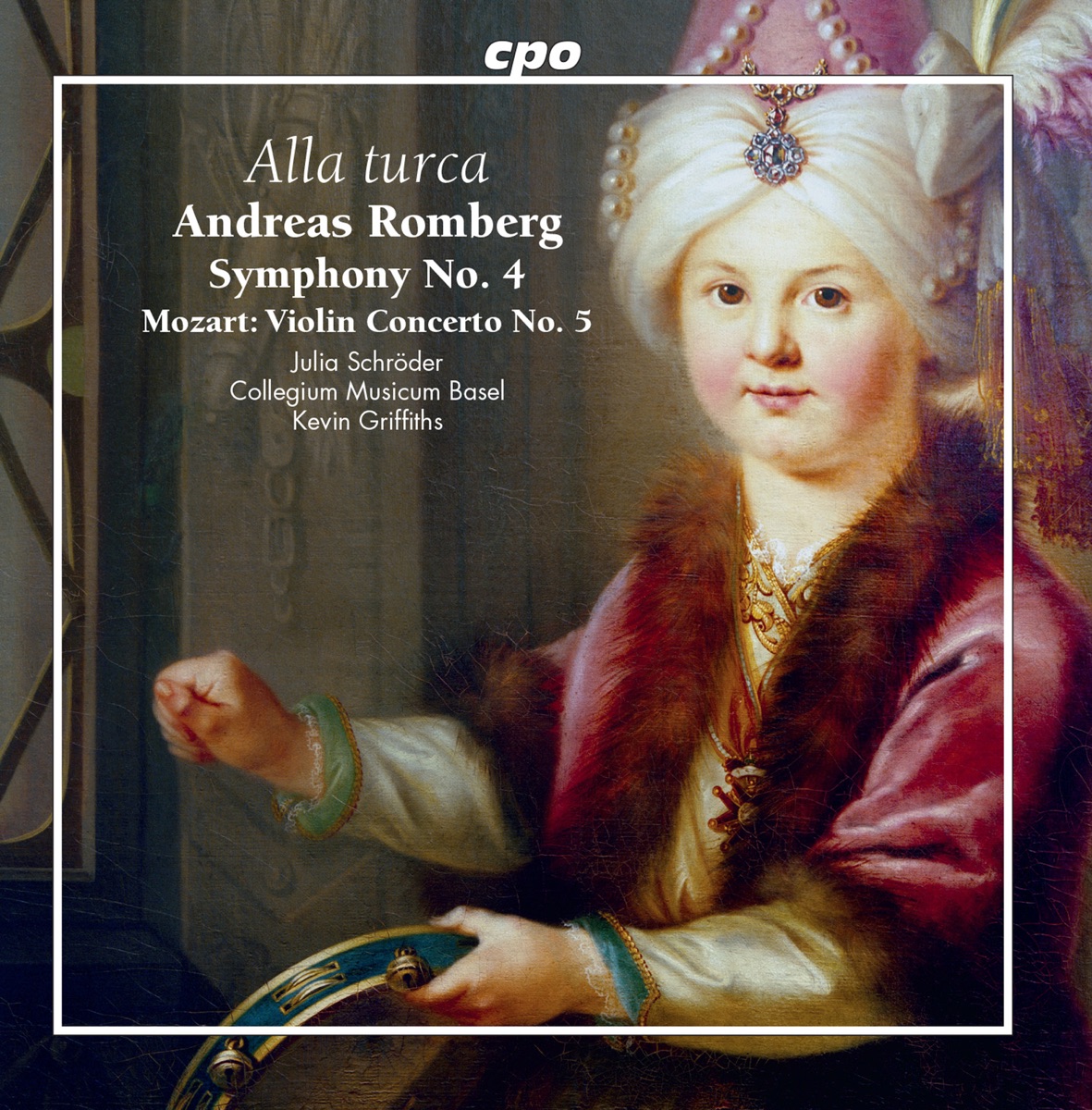 Romberg, Mozart & Haydn: Orchestral Works by Collegium Musicum Basel, Kevin Griffiths & Julia Schröder album cover