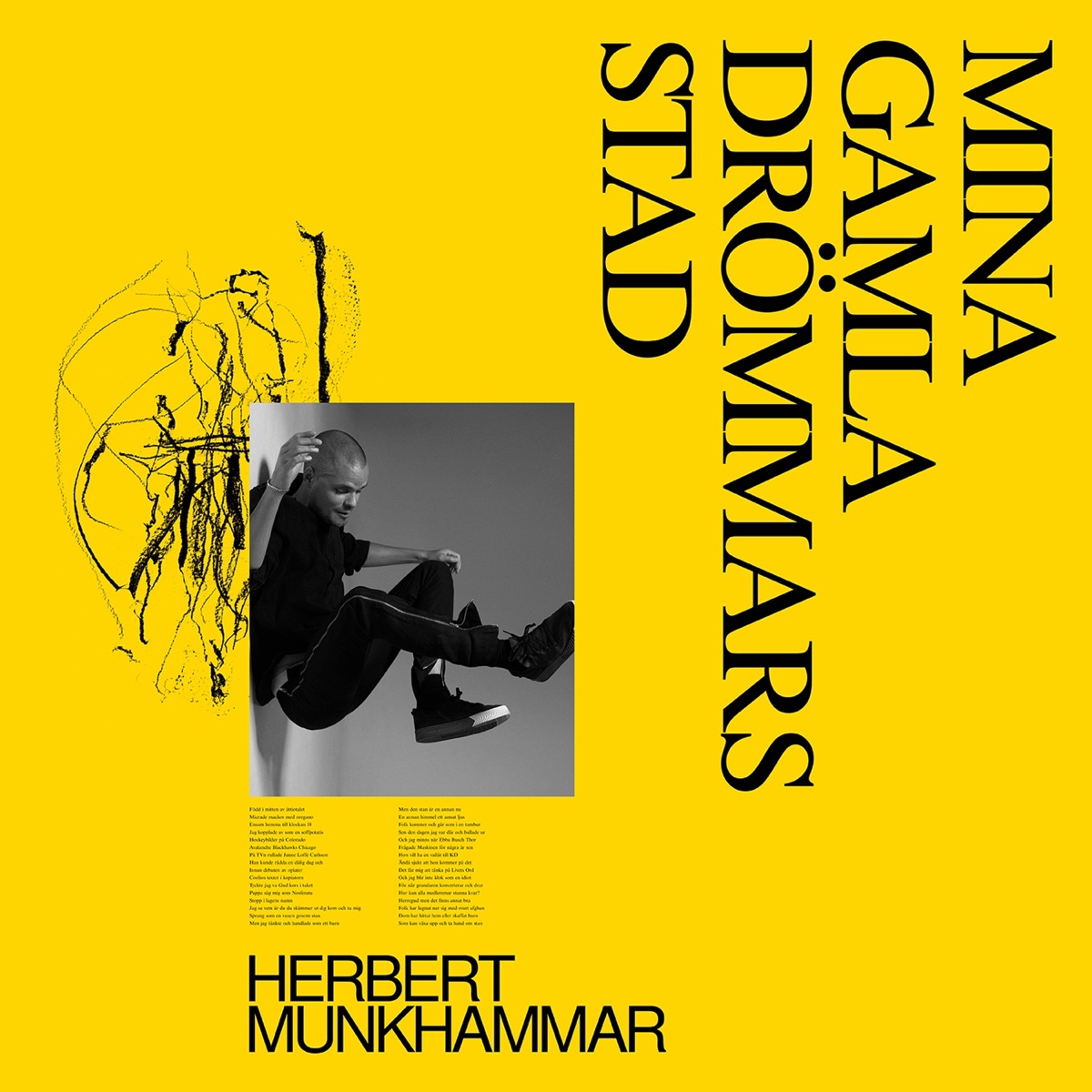 Mina Gamla Drömmars Stad - Single by Herbert Munkhammar album cover