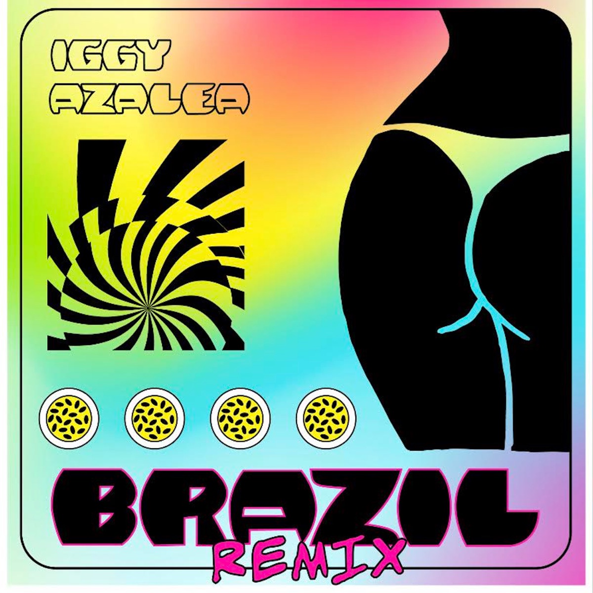 Brazil (Remix) - Single by Iggy Azalea & Gloria Groove album cover