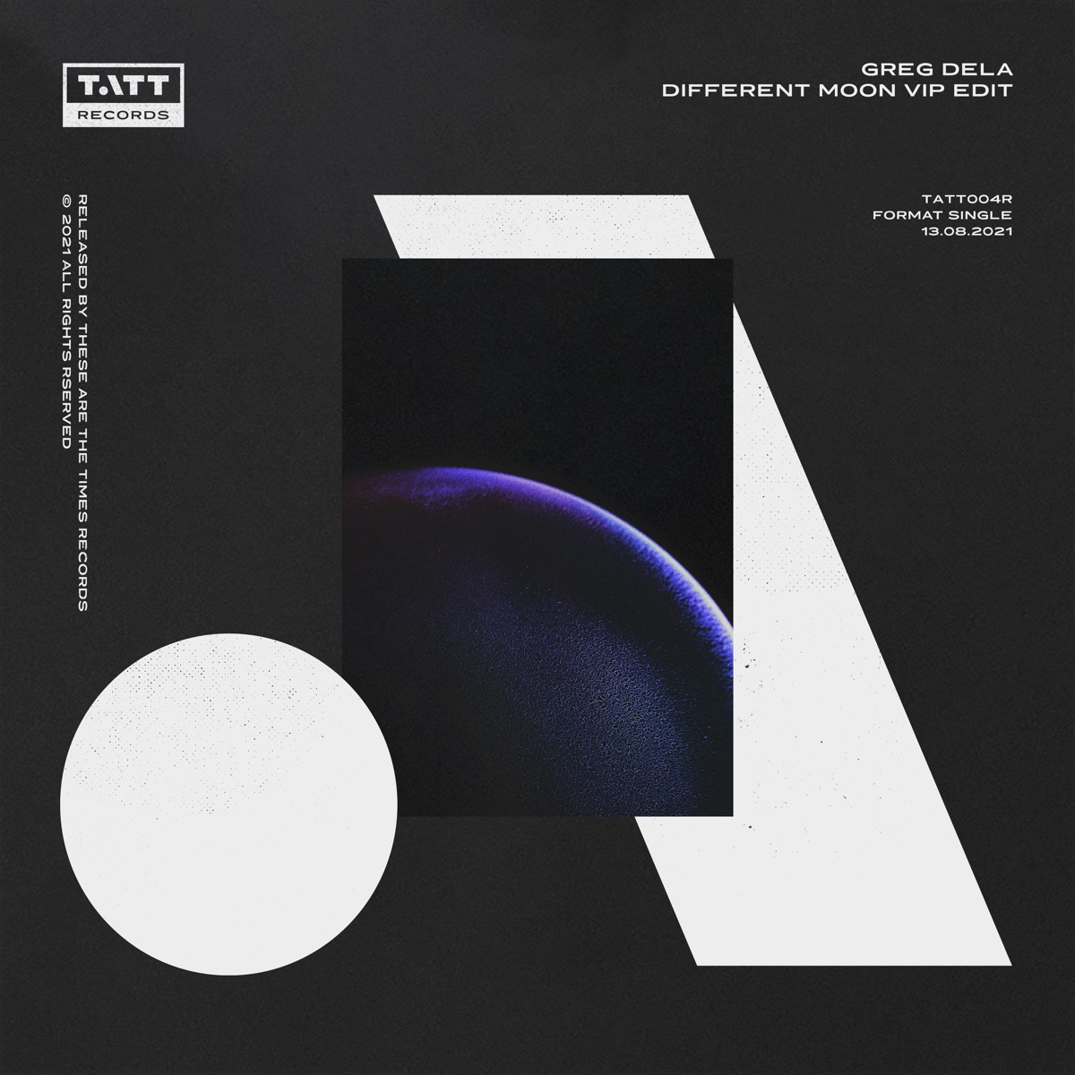 Different Moon (Vip Edit) - Single by Greg Dela album cover