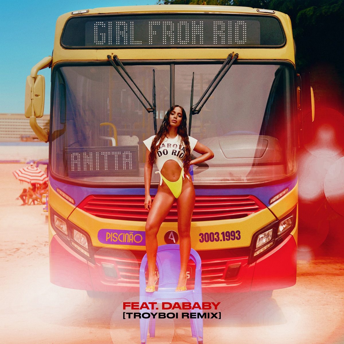 Girl From Río (feat. DaBaby) [TroyBoi Remix] - Single by Anitta album cover artwork
