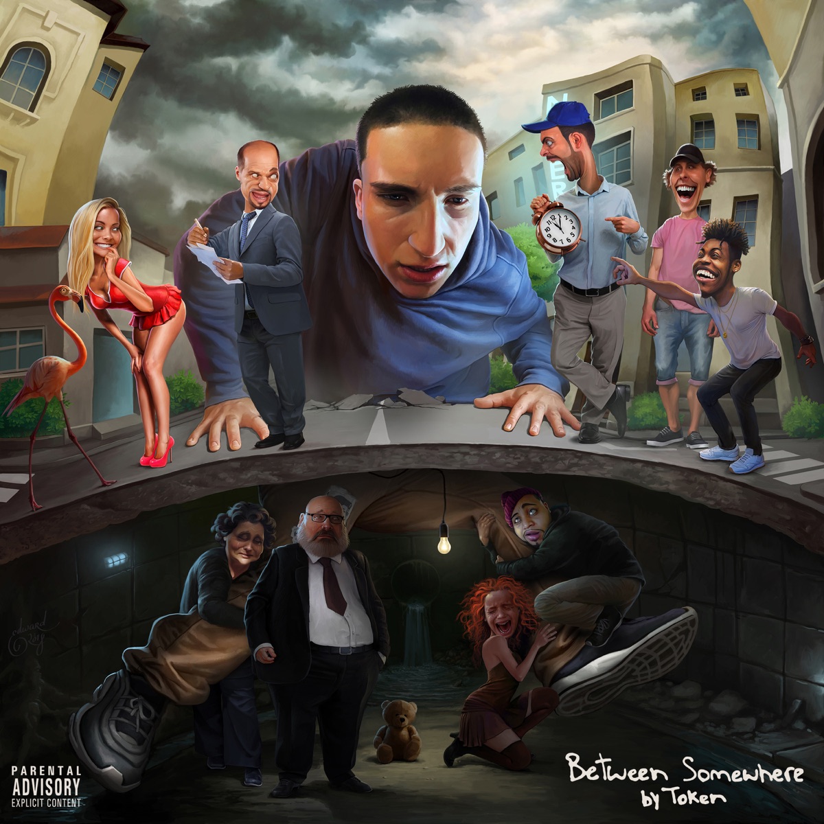 Between Somewhere by Token album cover