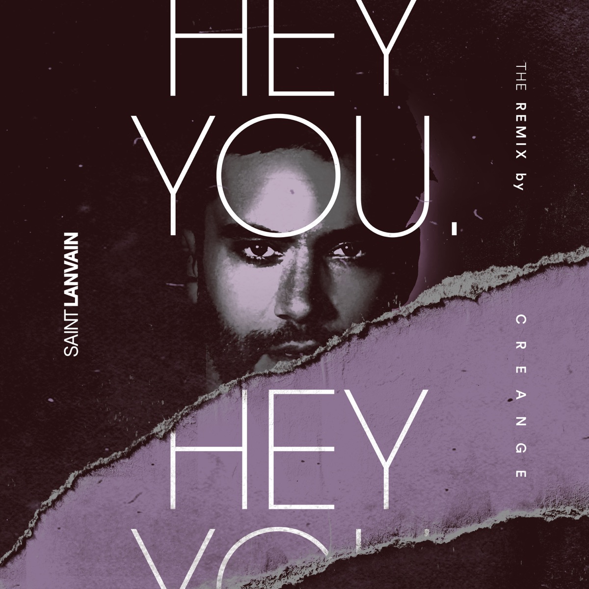 Hey you (Creange Remix) - Single by Saint Lanvain album cover