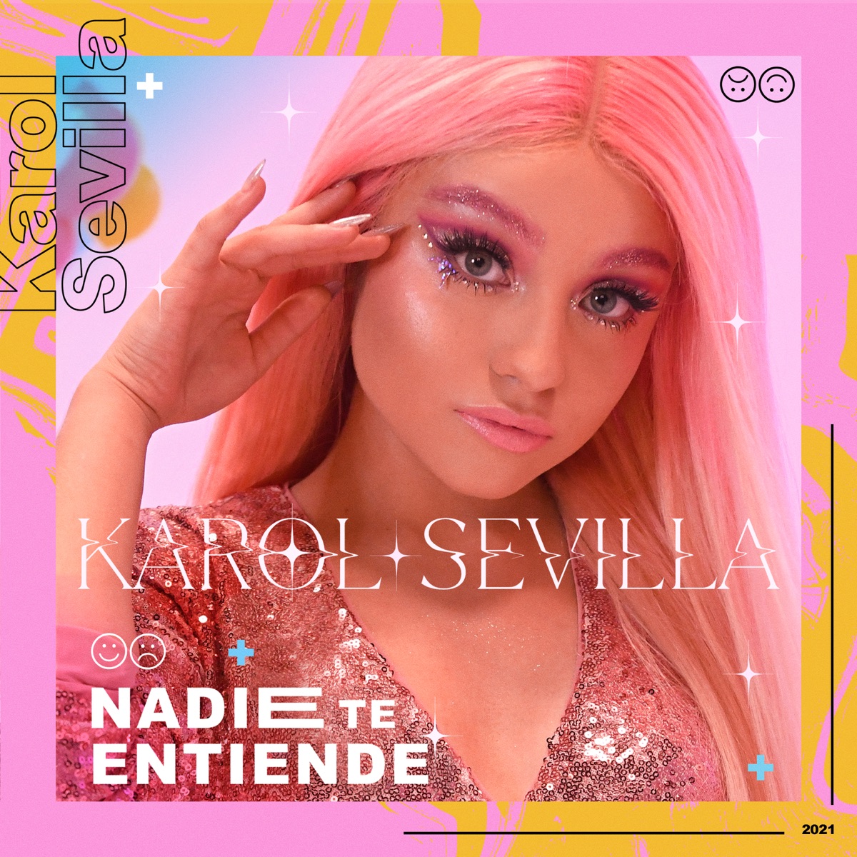 Nadie Te Entiende - Single by Karol Sevilla album cover
