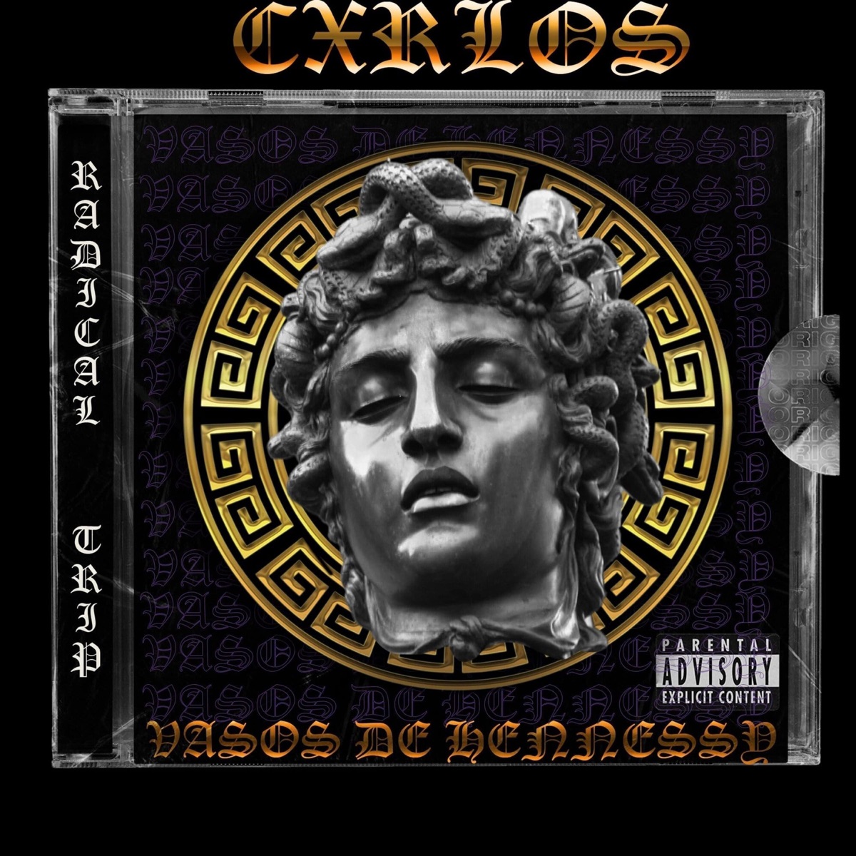 Vasos de Hennessy - Single by Cxrlos album cover