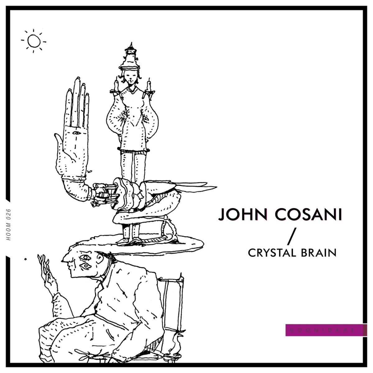 Crystal Brain - Single by John Cosani album cover