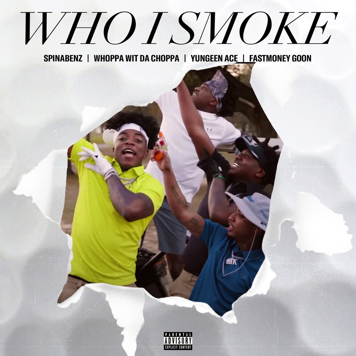 Who I Smoke (feat. Whoppa Wit Da Choppa) - Single by Spinabenz, Yungeen Ace & FastMoney Goon album cover