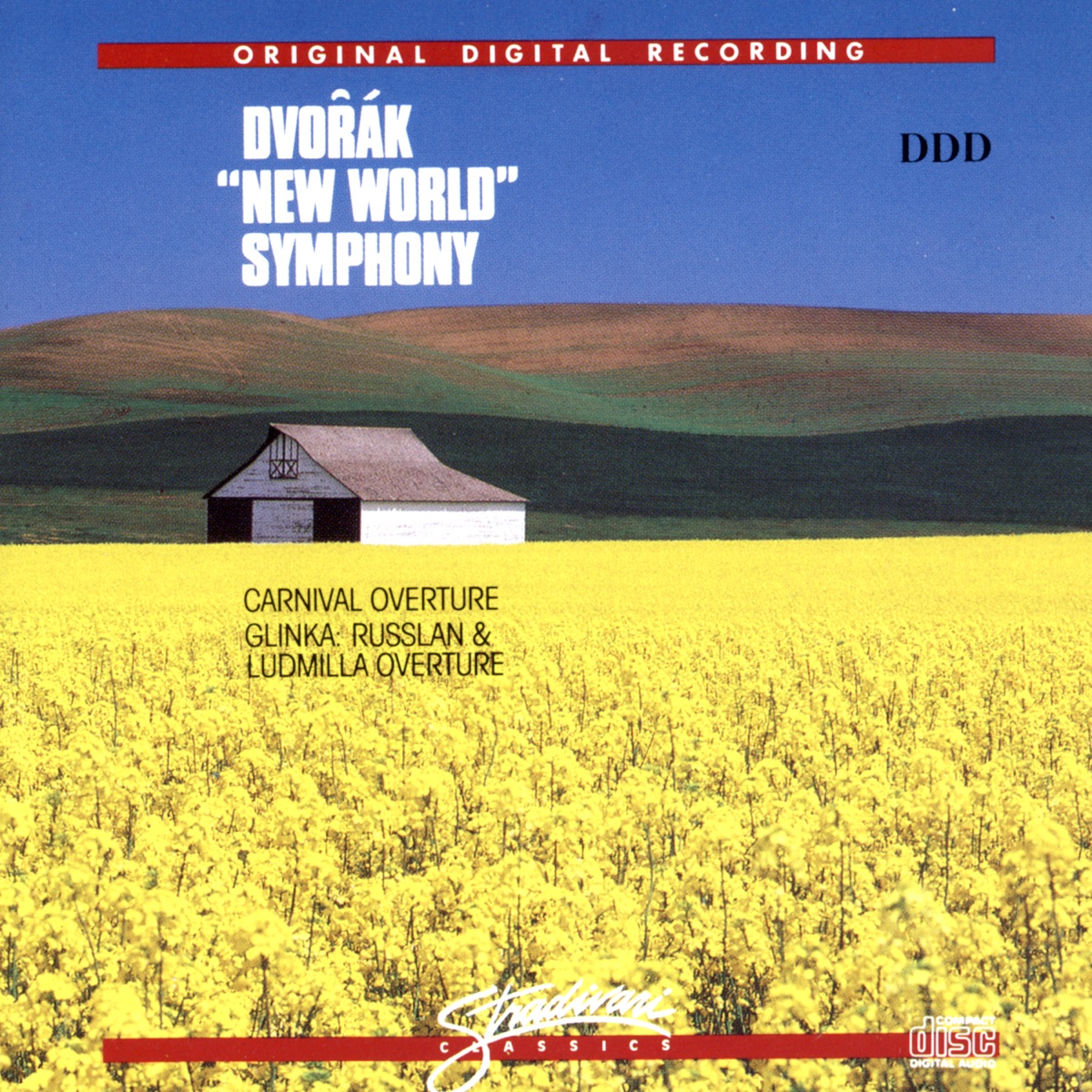 New World Symphony by Slovak Philharmonic Orchestra, The Ljubljana Symphony Orchestra, Milan Horvat & Anton Nanut album cover