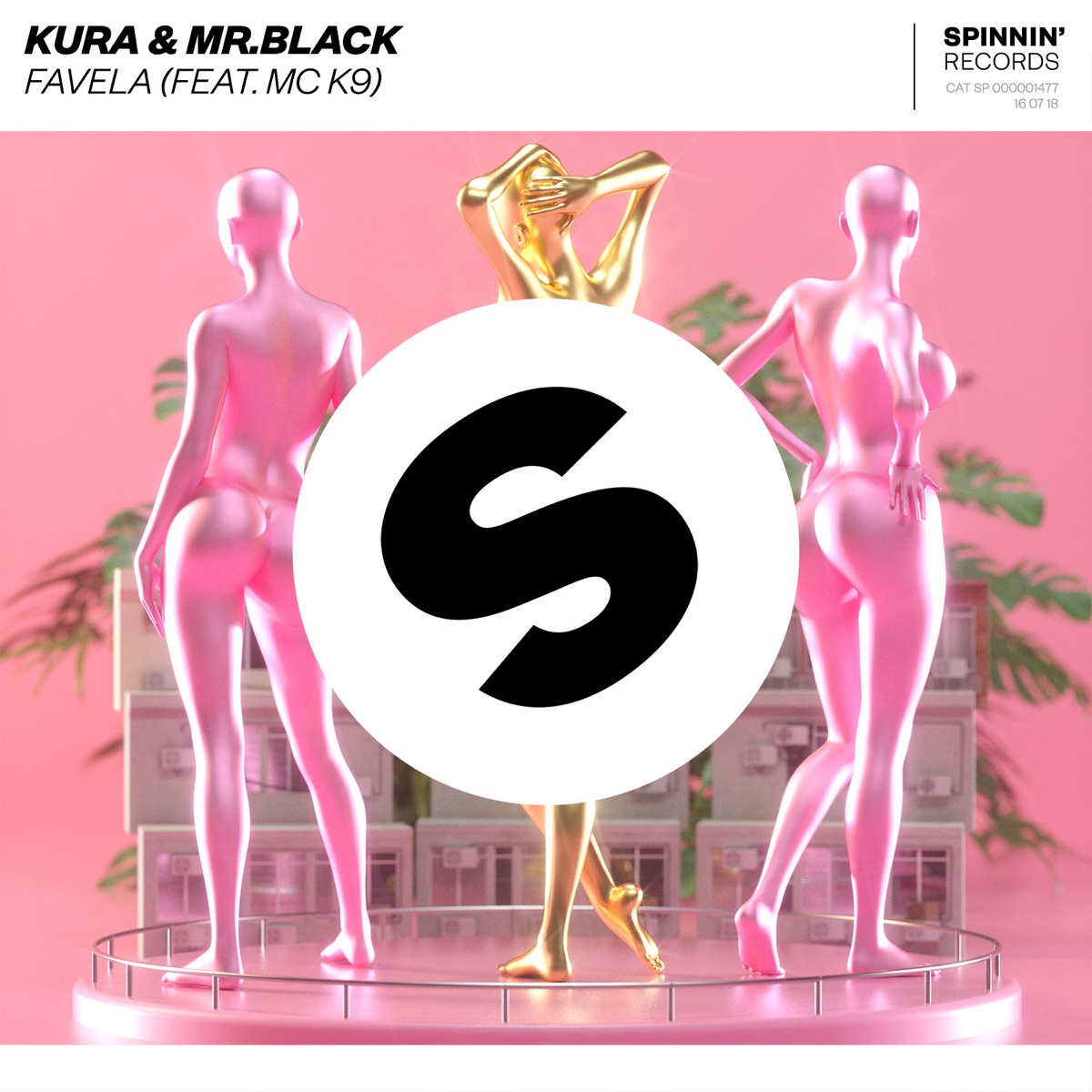 Favela (feat. MC K9) - Single by KURA & Mr. Black album cover
