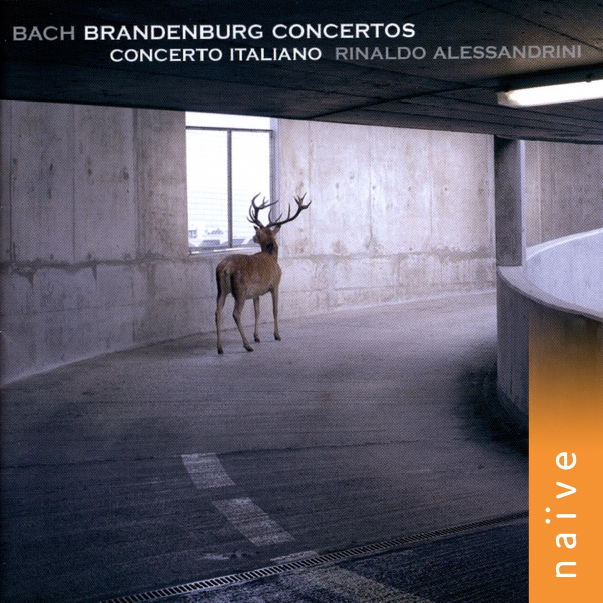 Bach: Brandenburg Concertos by Concerto Italiano & Rinaldo Alessandrini album cover