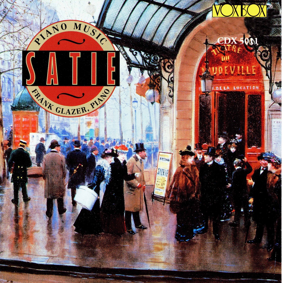 Satie: Piano Works by Frank Glazer & Peter Lawson album cover