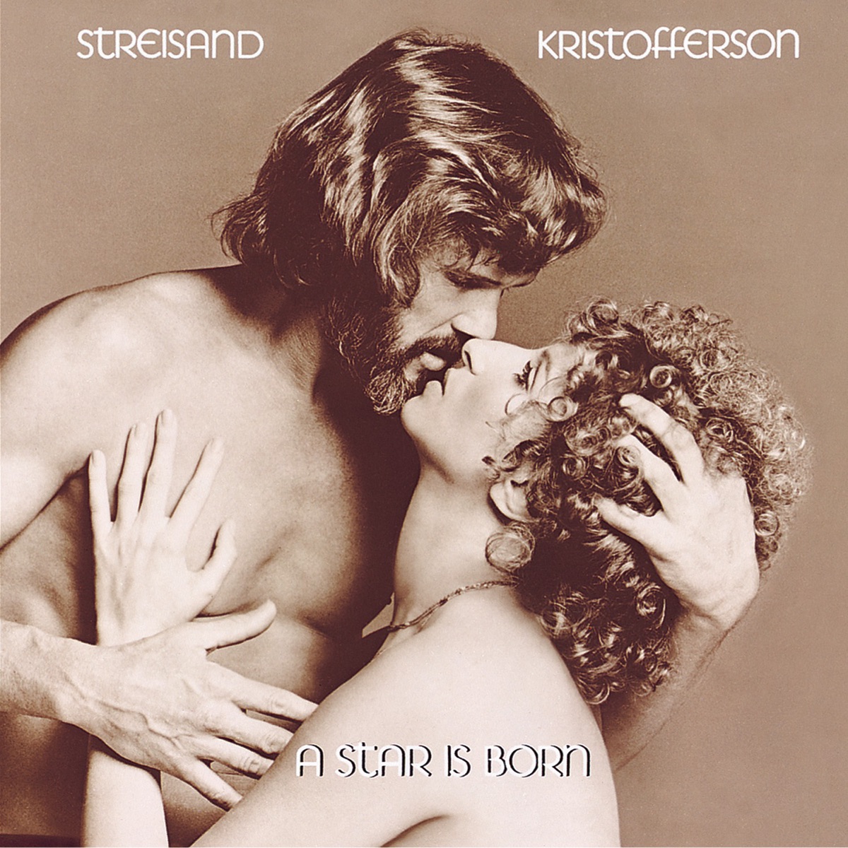 A Star Is Born by Barbra Streisand & Kris Kristofferson album cover