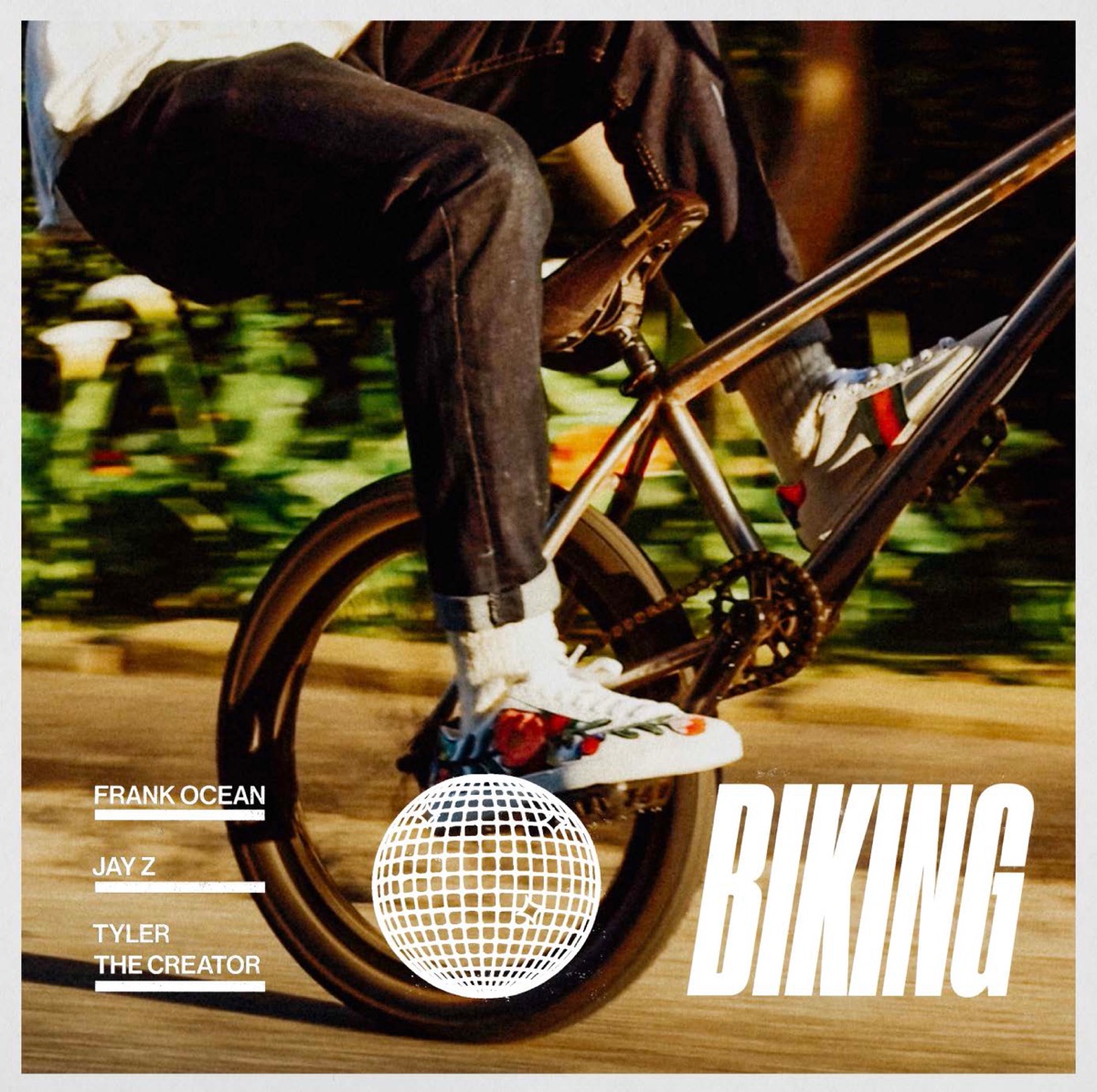 Biking (feat. JAŸ-Z & Tyler, the Creator) - Single by Frank Ocean album cover