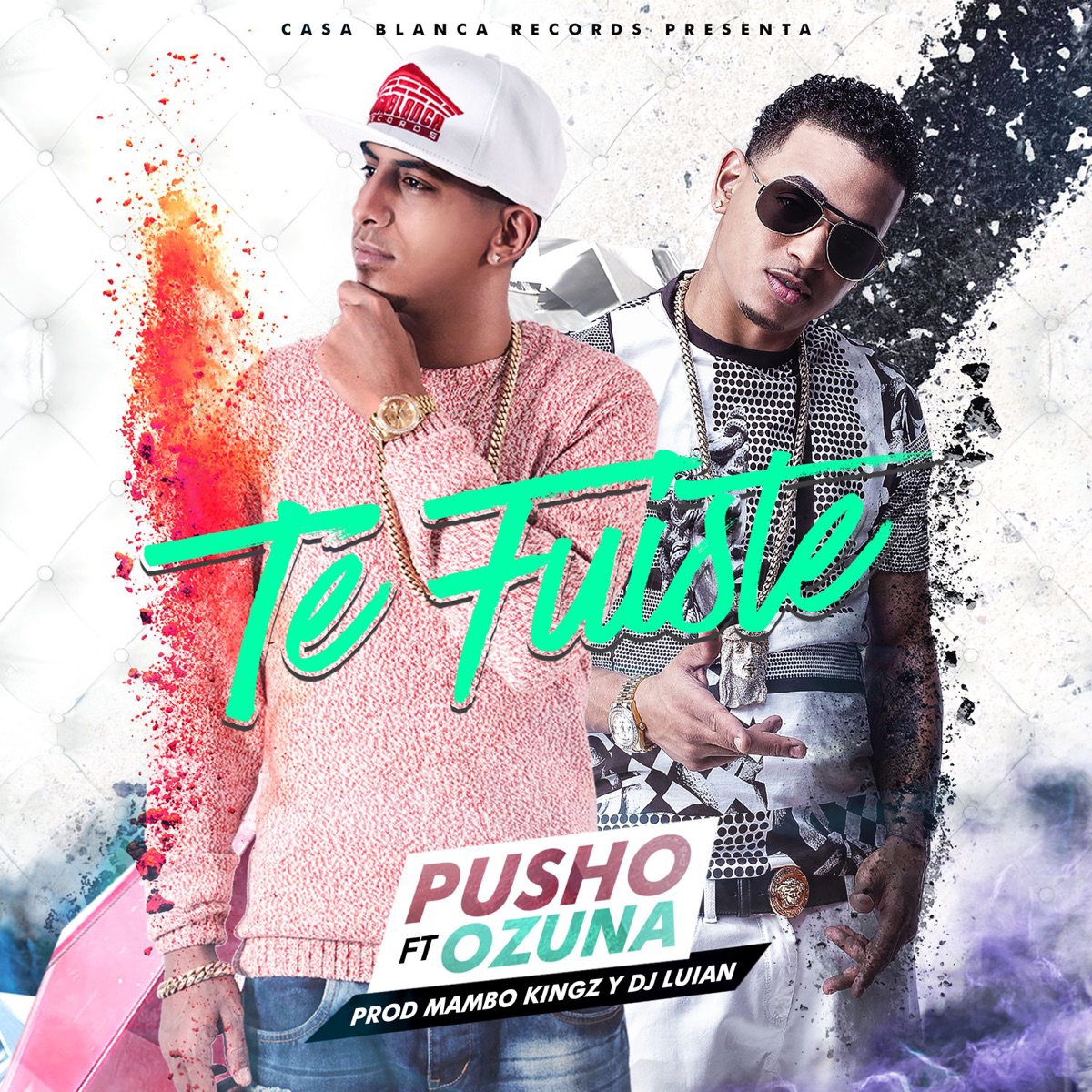 Te Fuiste (feat. Ozuna) - Single by Pusho album cover