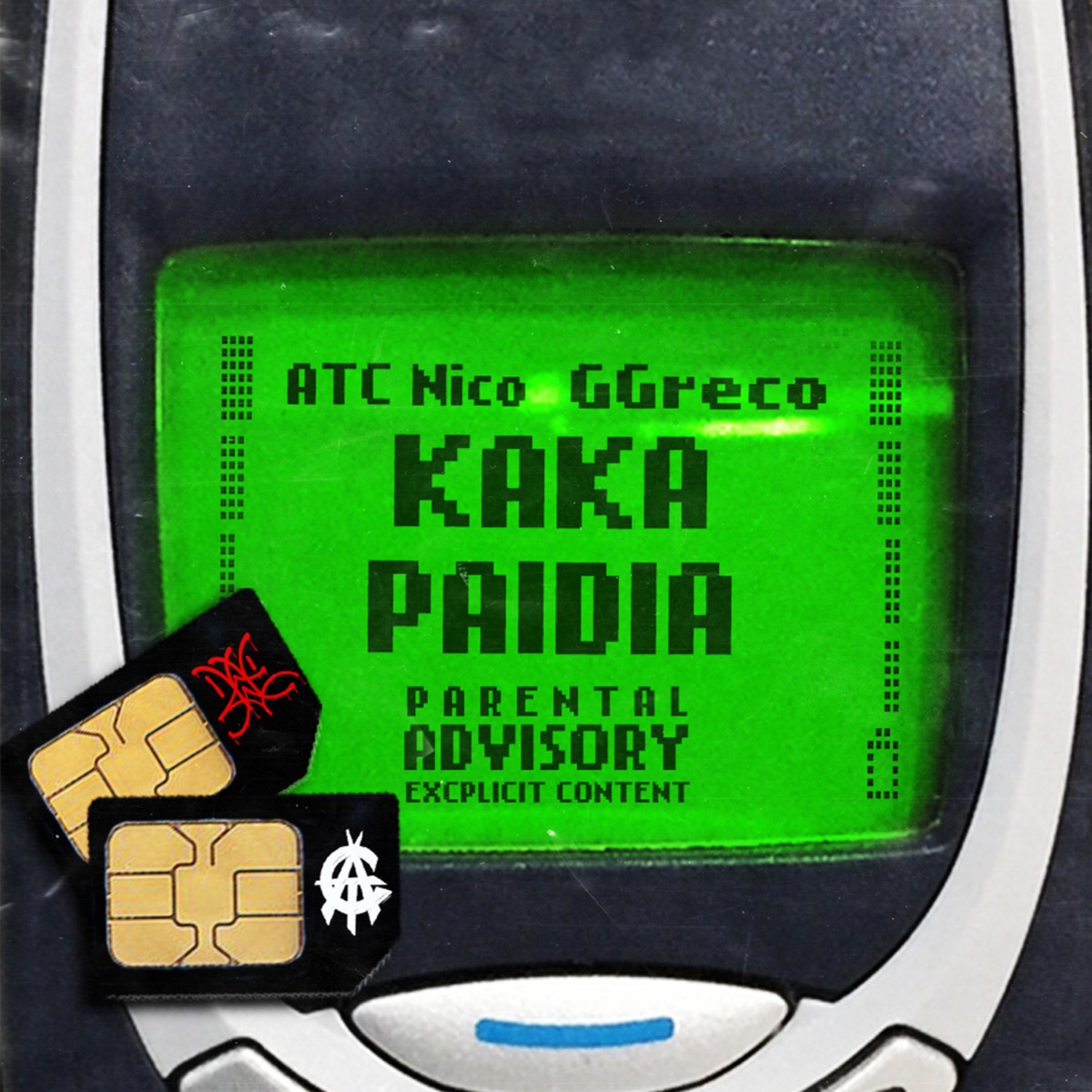 Kaka Paidia - Single by ATC Nico & Ggreco album cover