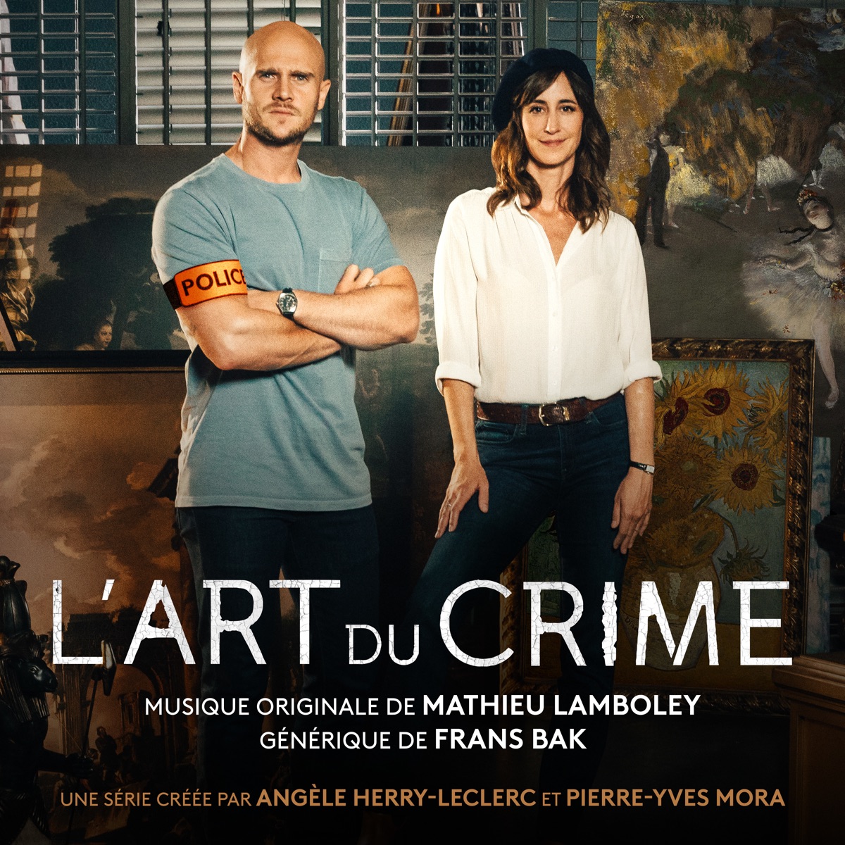 L'Art du crime (Bande originale de la série) by Mathieu Lamboley & Frans Bak album cover