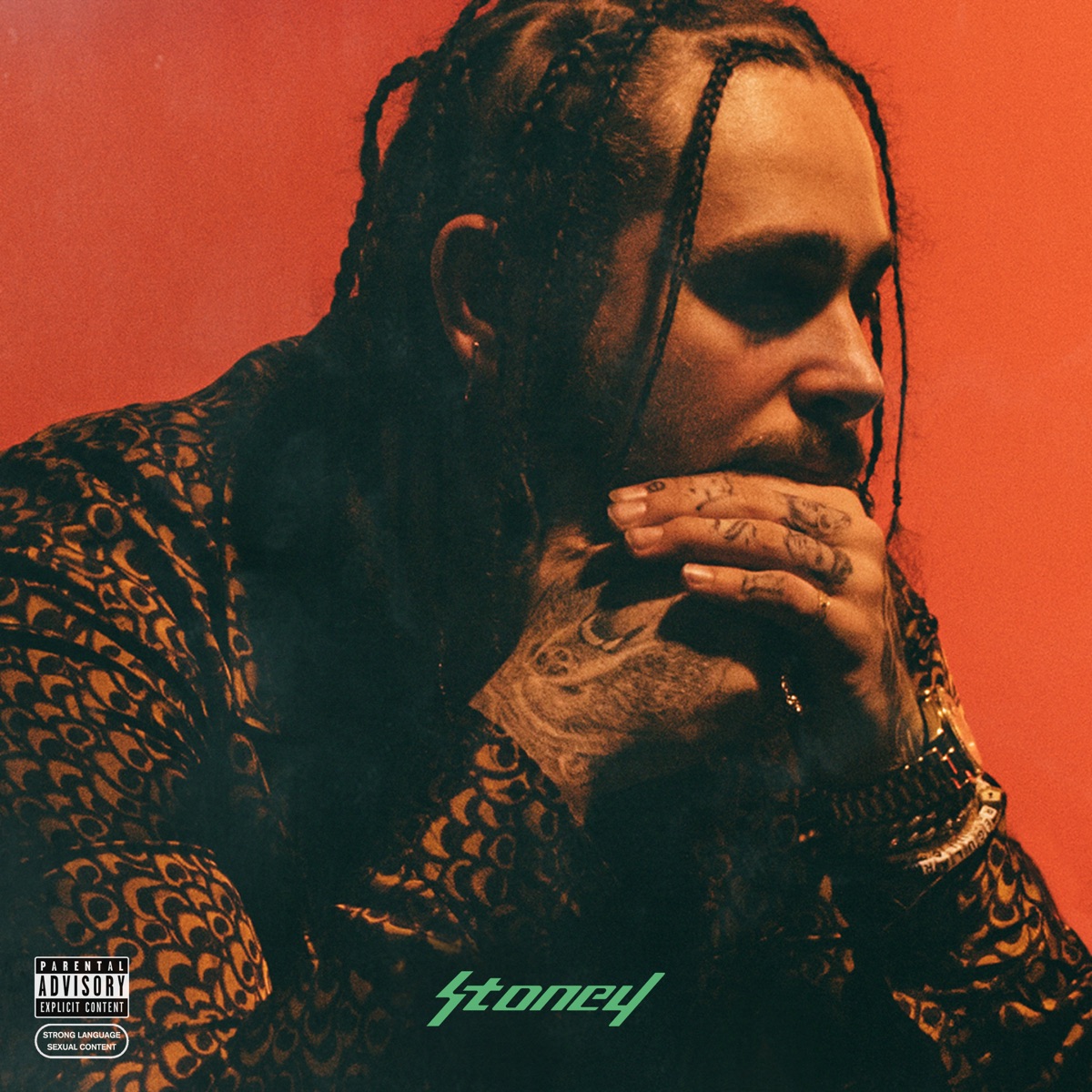 Stoney (Deluxe) by Post Malone album cover