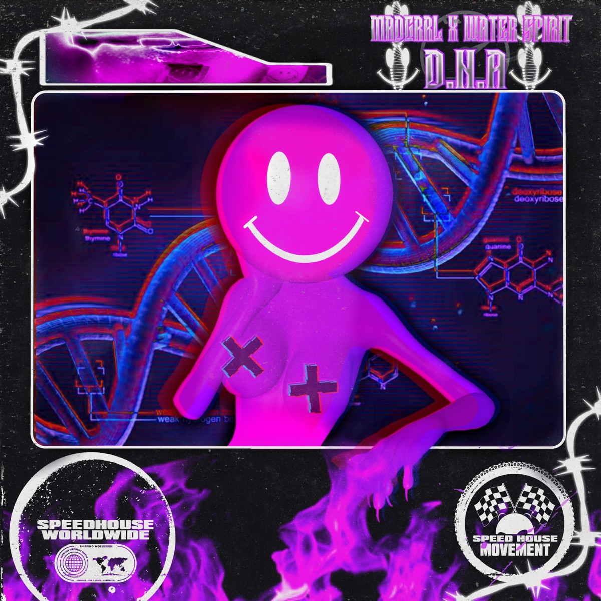 DNA - Single by MADGRRL & Water Spirit album cover