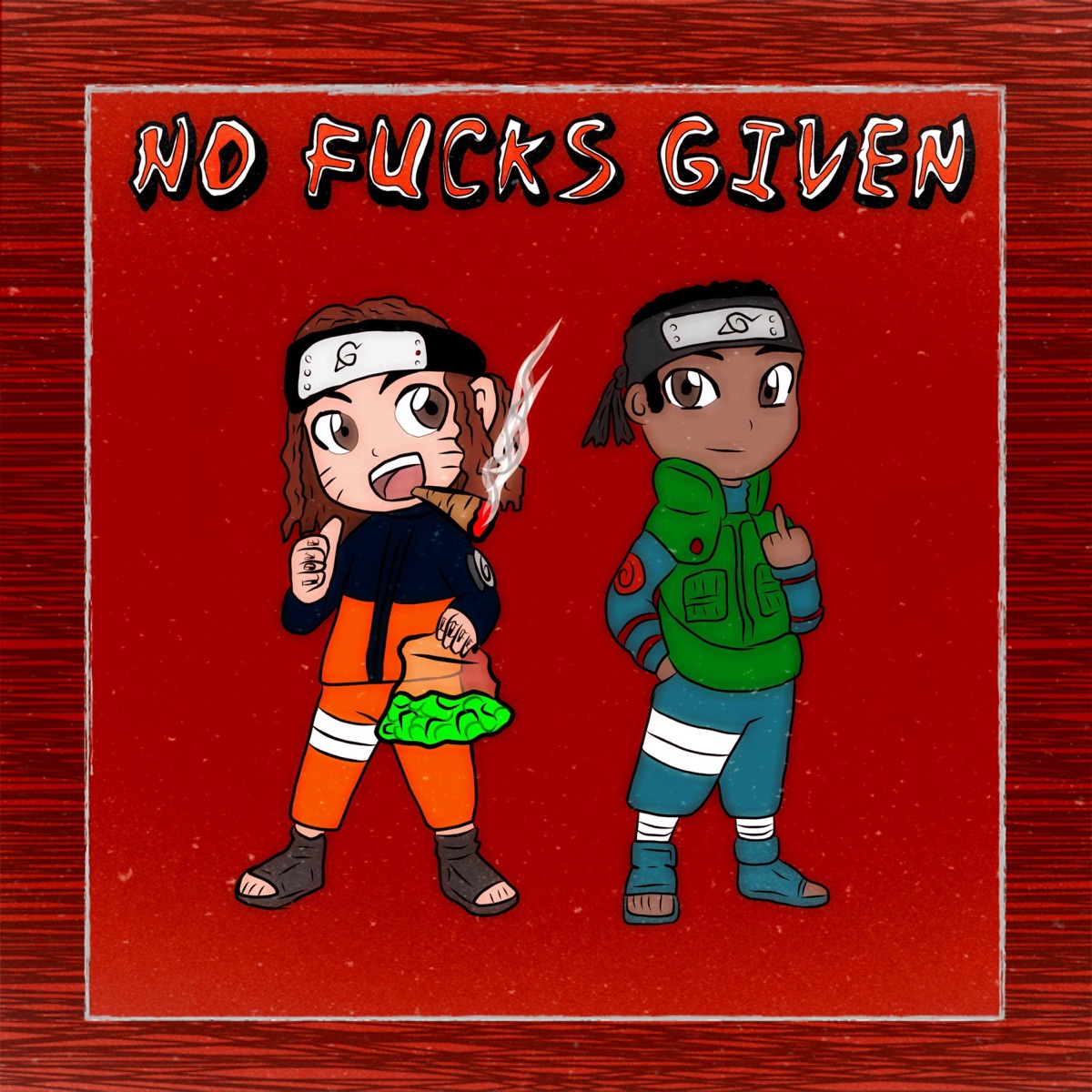 No F***s Given (feat. Mobbs Radical) - Single by Walter album cover