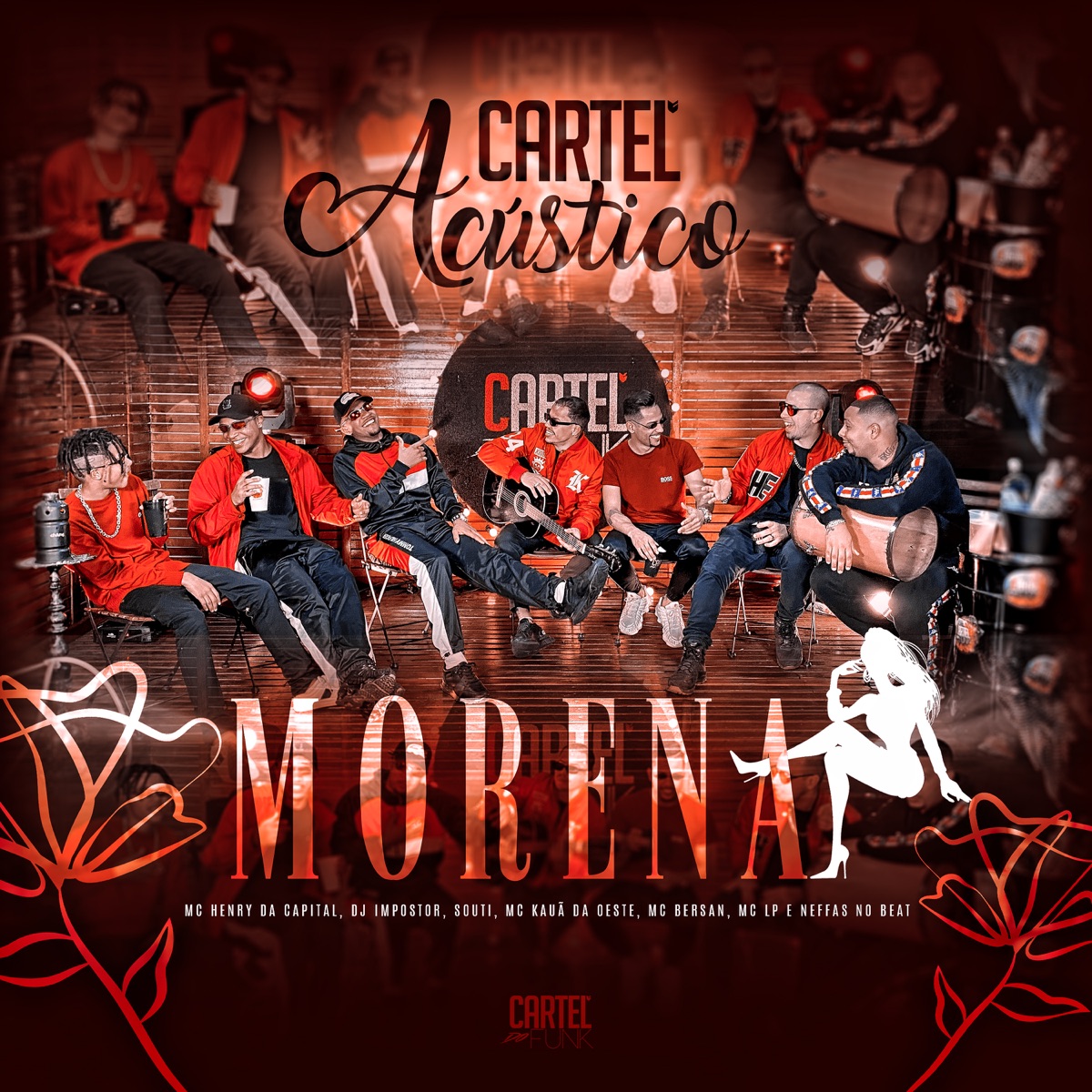 Morena (feat. Mc Henry da Capital, MC Kauã da Oeste, Neffas no Beat, Mc Bersan & Souti) - Single by Cartel do Funk, MC LP & DJ Impostor album cover