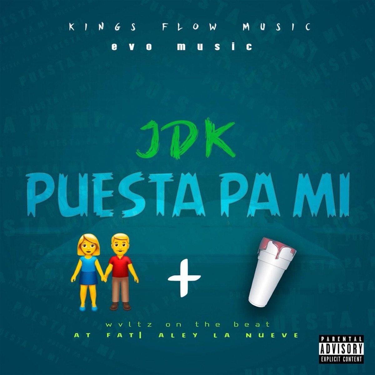 Puesta Pa Mi - Single by JDK, Wvltz & At'Fat album cover