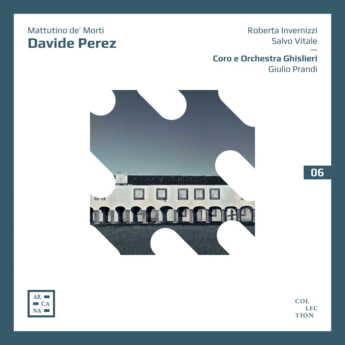 Perez: Mattutino de’ Morti by Coro e Orchestra Ghislieri, Giulio Prandi, Roberta Invernizzi & Salvo Vitale album cover