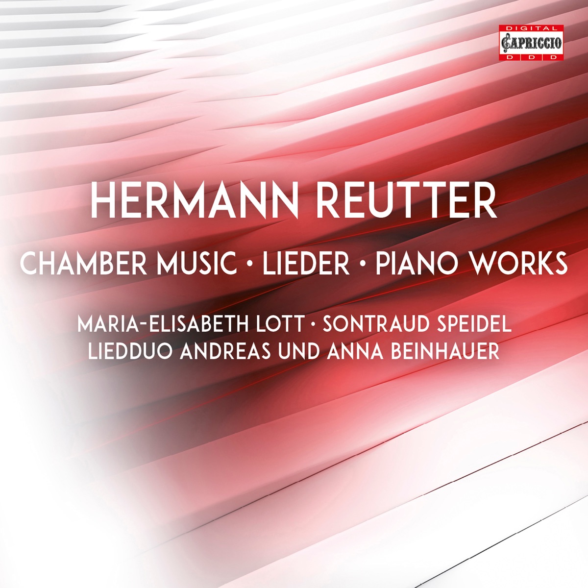 Reutter: Chamber Music, Lieder & Piano Works by Maria-Elisabeth Lott, Sontraud Speidel, Andreas Beinhauer & Anna Beinhauer album cover