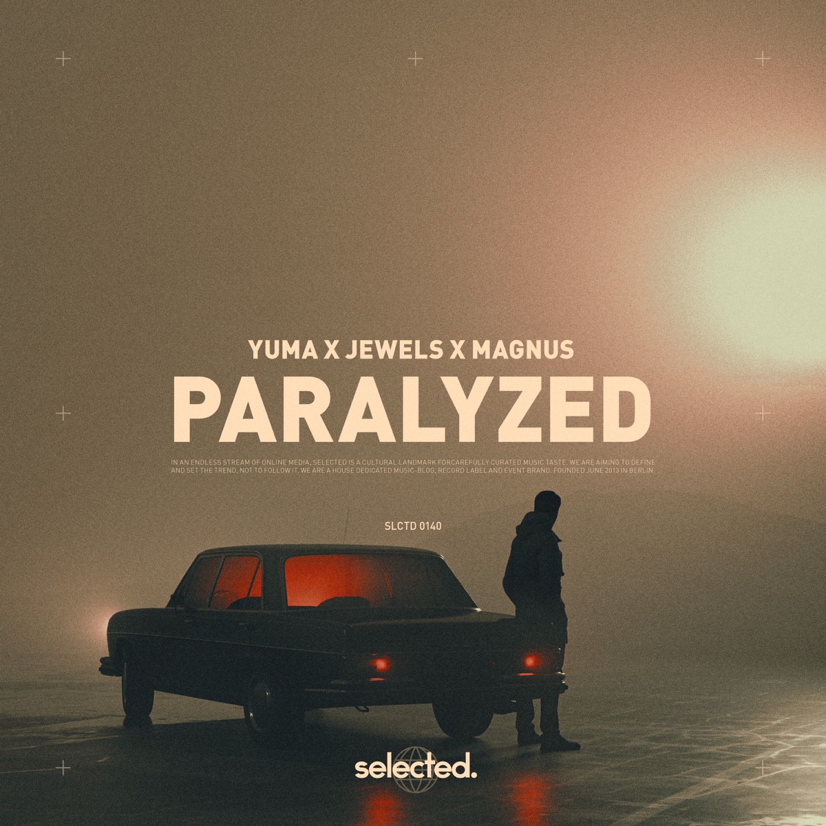 Paralyzed - Single by YUMA, JEWELS & MAGNUS album cover