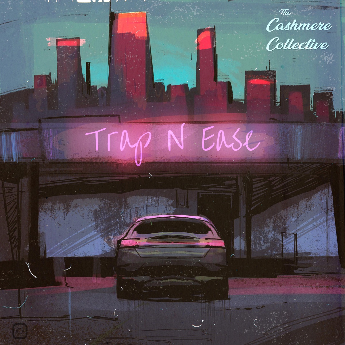 Trap N Ease by The Cashmere Collective, ProdBySOS & DJ Spinz album cover