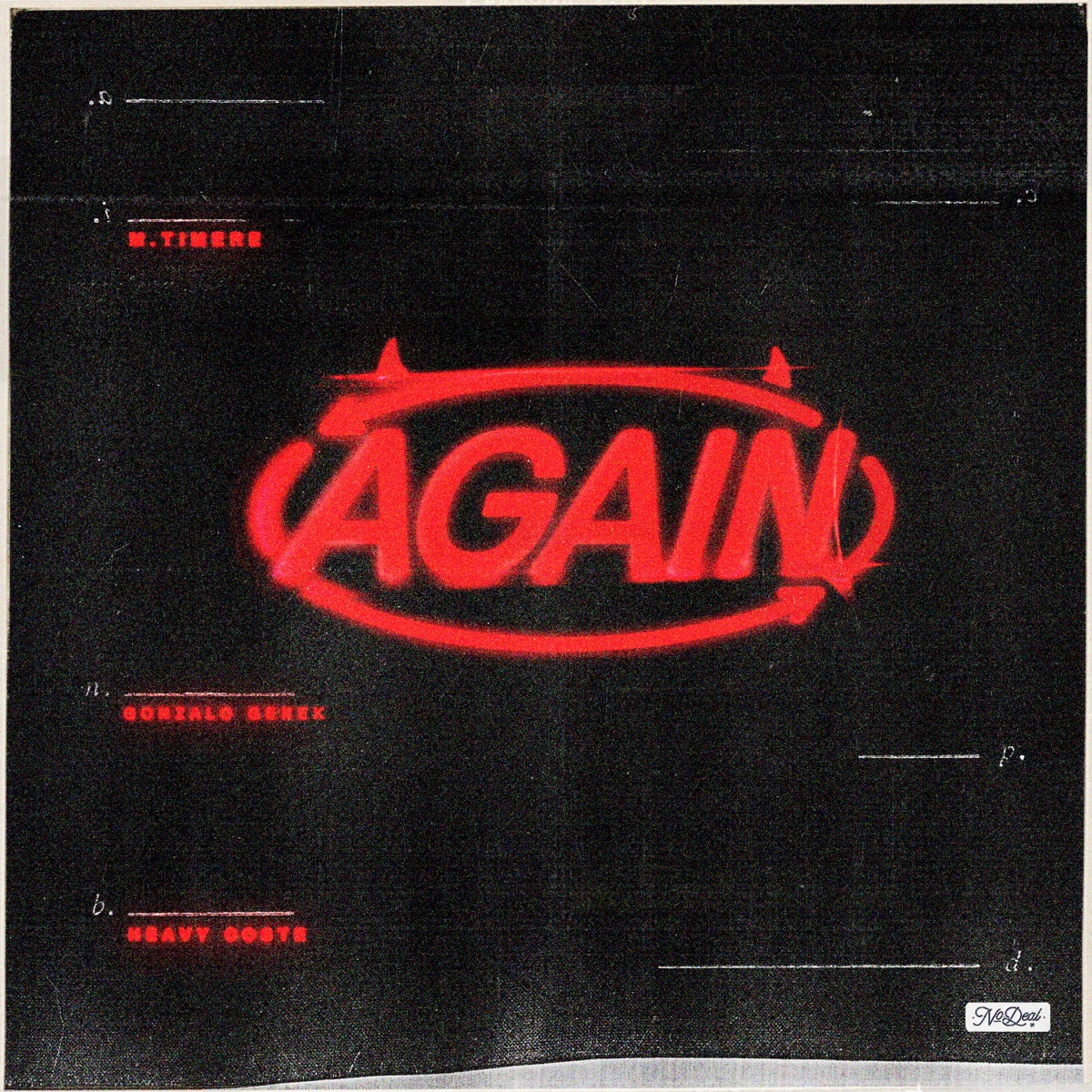 Again (feat. No Deal) - Single by Gonzalo Genek, M.Timére & Heavy Coste album cover