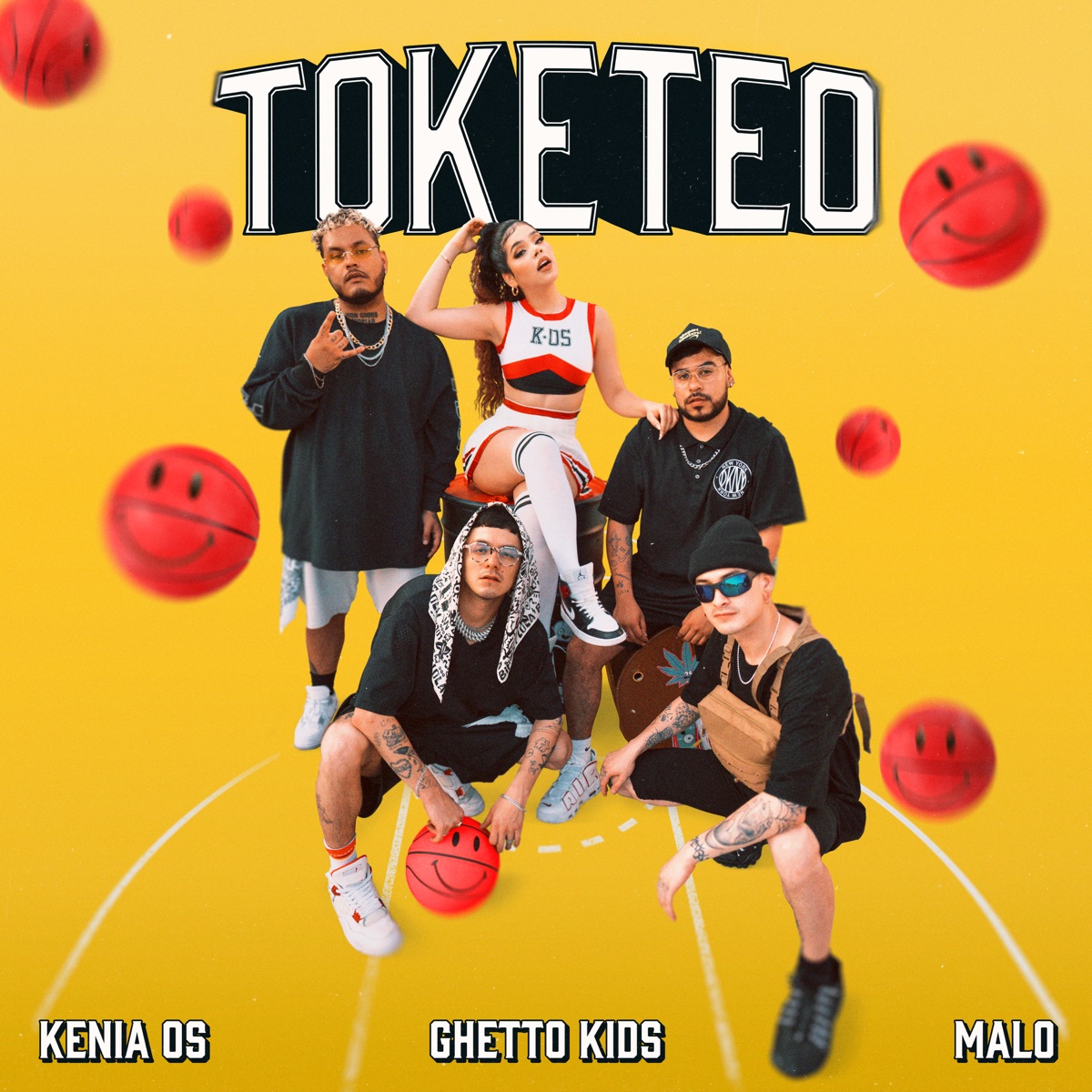 Toketeo - Single by Ghetto Kids, Kenia Os & Malo album cover