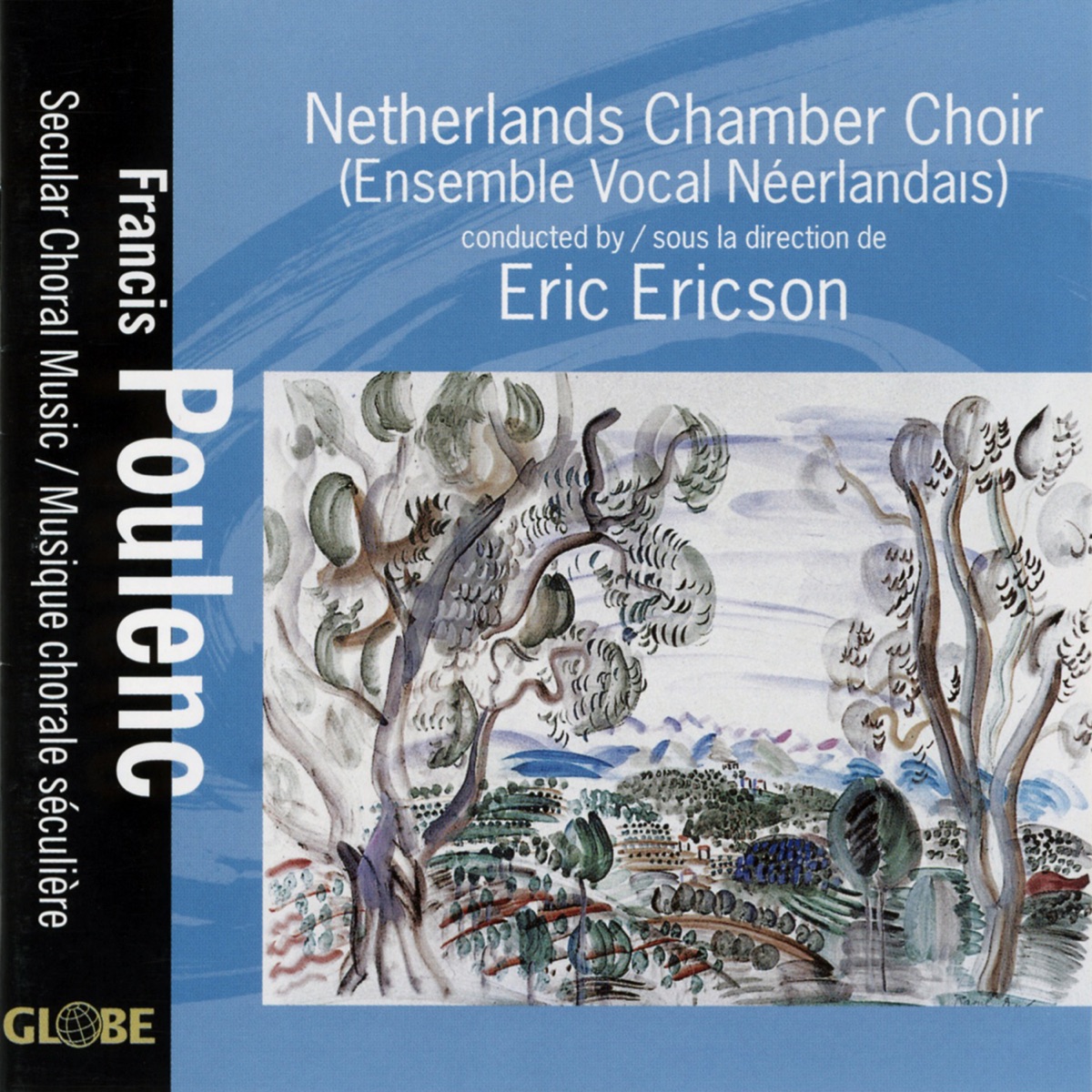 Poulenc: Secular Choral Music by Eric Ericson & Netherlands Chamber Choir album cover