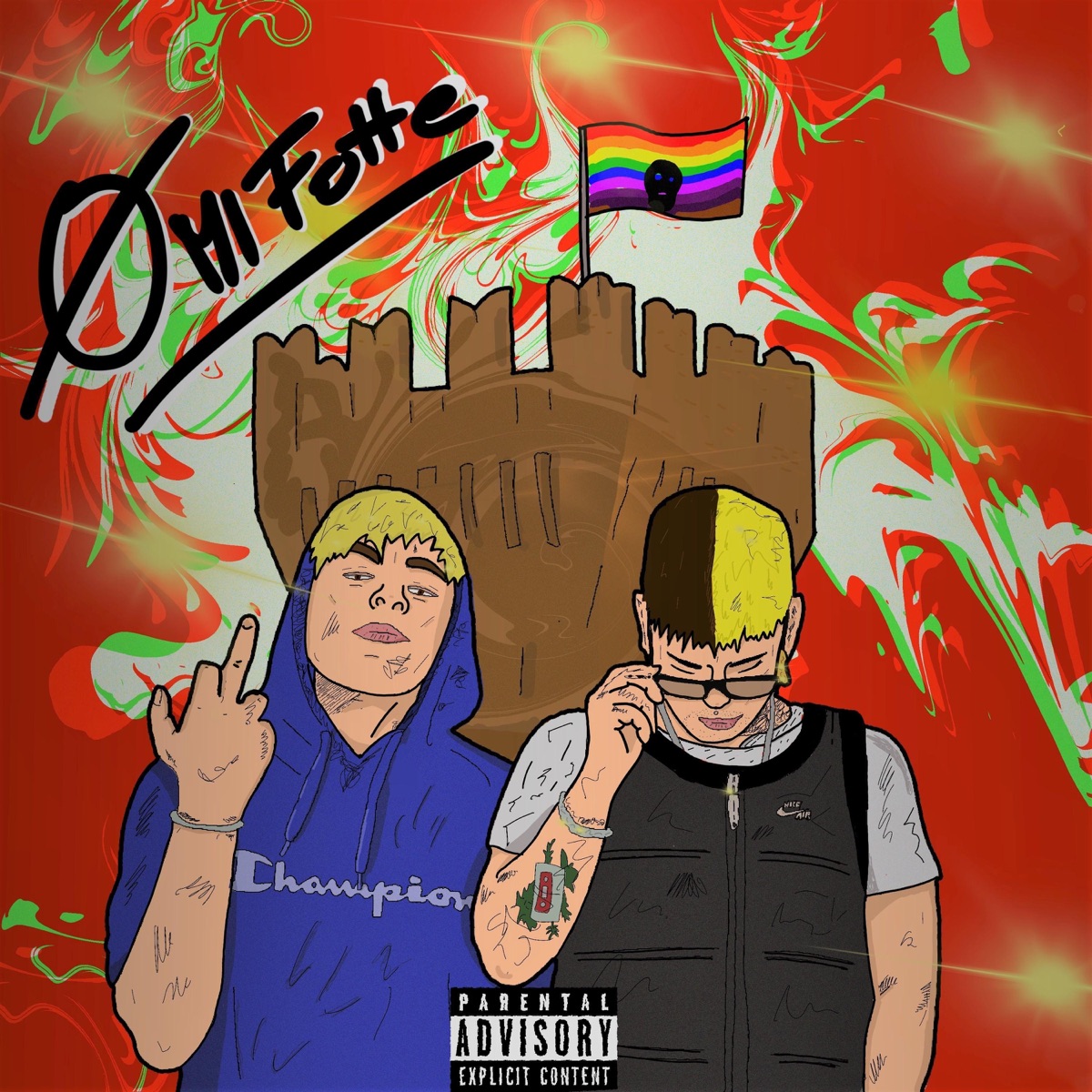 Zero Mi Fotte (feat. Nivek) - Single by Enemy_gfz album cover