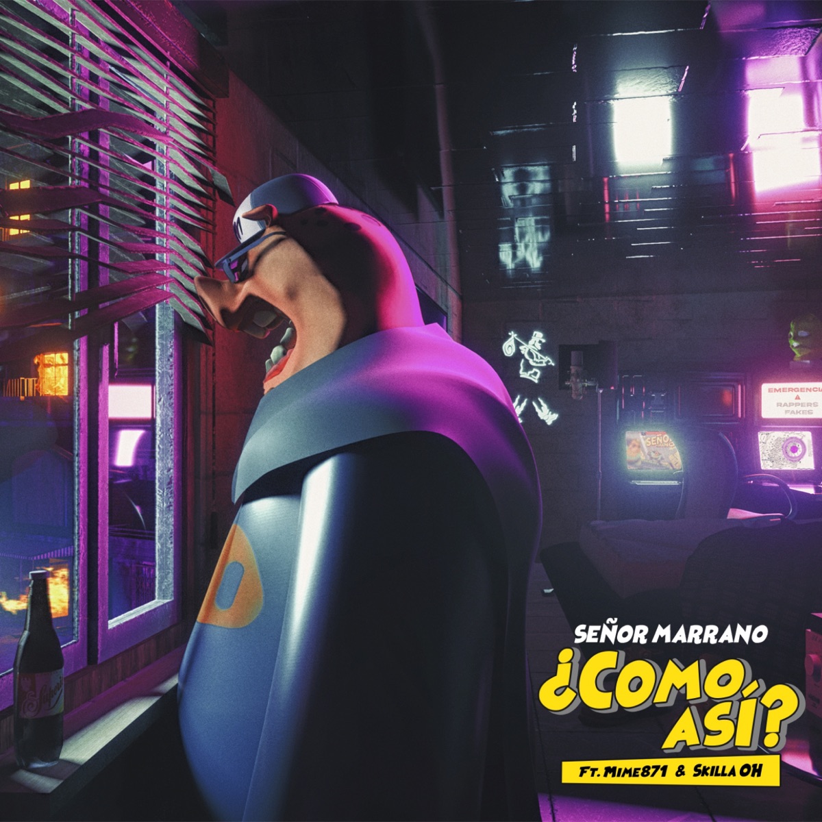 ¿Como así? - Single by Señor Marrano, Mime 871 & Skilla OH album cover