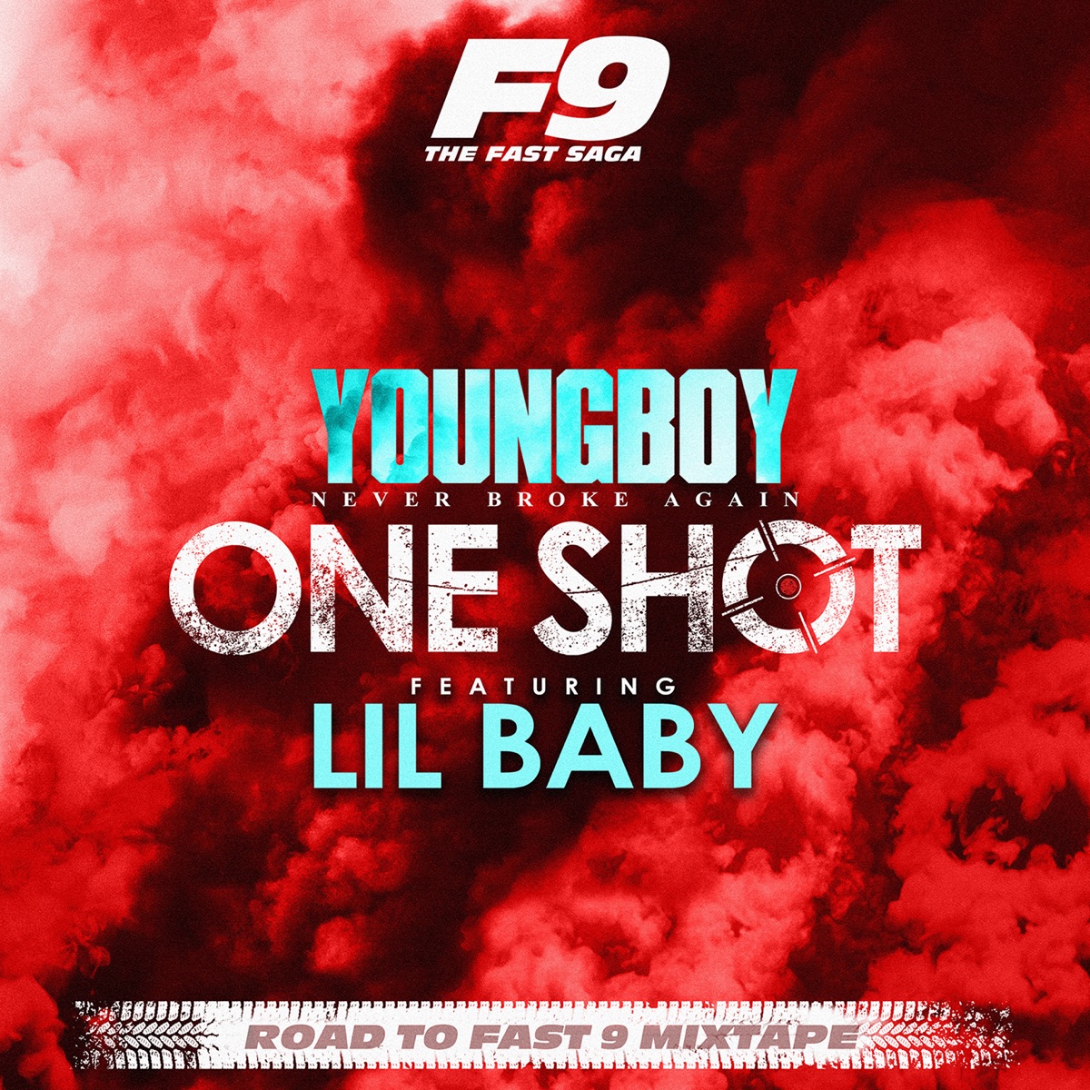 One Shot (feat. Lil Baby) - Single by YoungBoy Never Broke Again album cover artwork