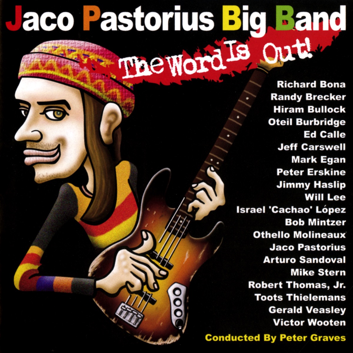 The Word Is Out! by Jaco Pastorius Big Band album cover
