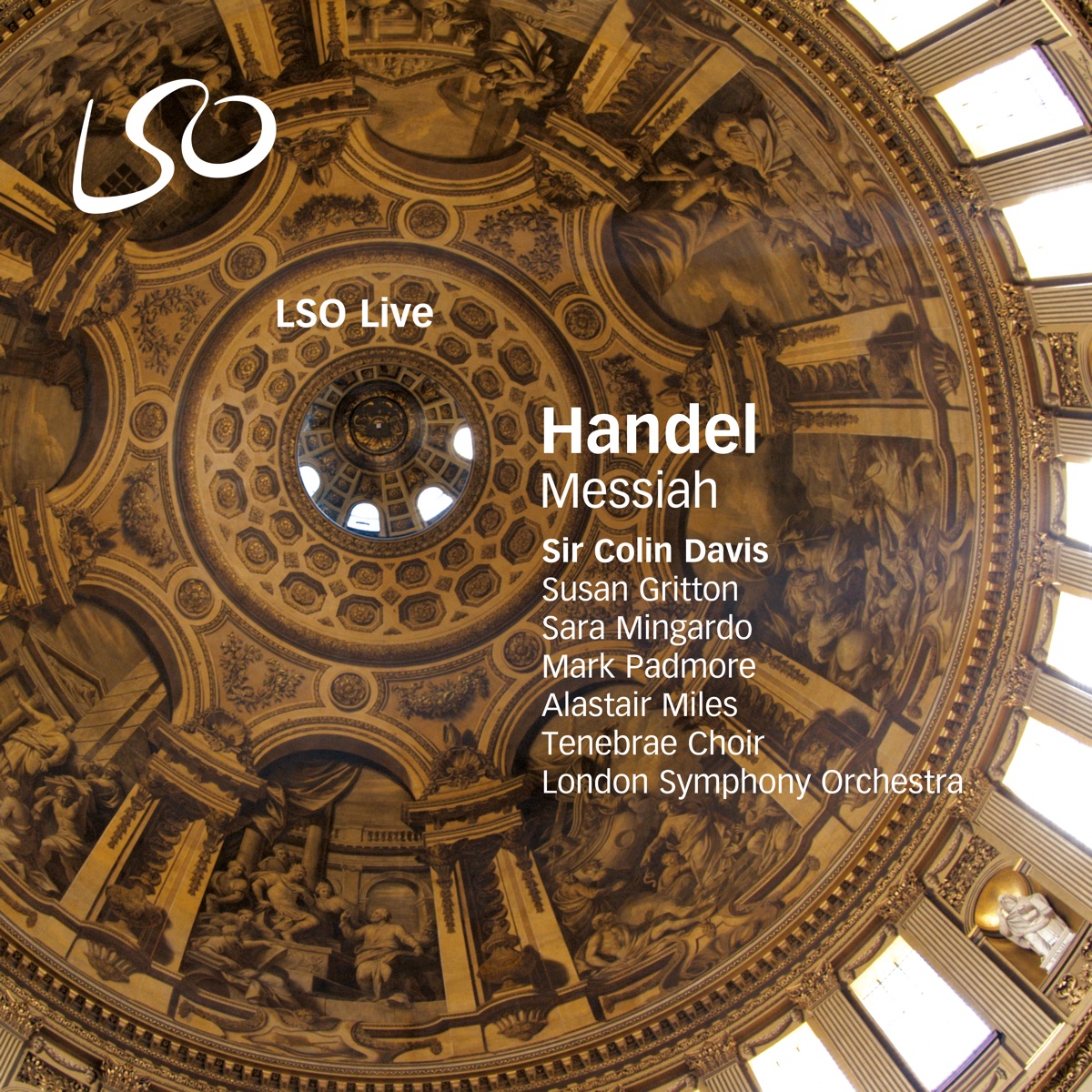Handel: Messiah by London Symphony Orchestra & Sir Colin Davis album cover