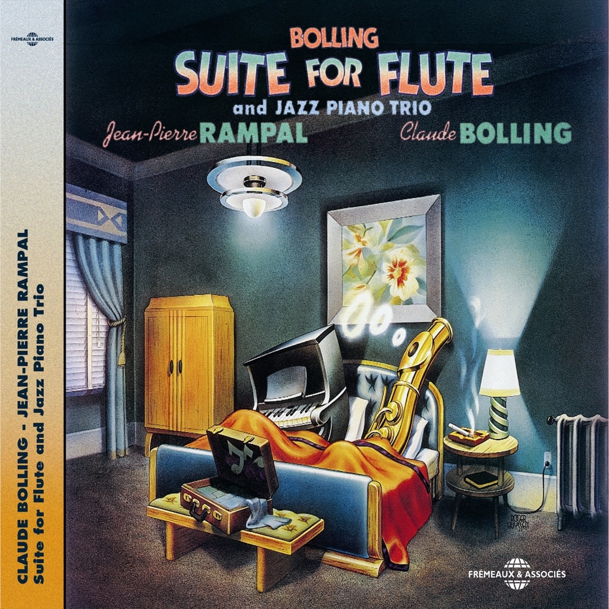 Bolling Rampal - Suite for Flute and Jazz Piano Trio (feat. Max Hediguer & Marcel Sabiani) by Claude Bolling & Jean-Pierre Rampal album cover