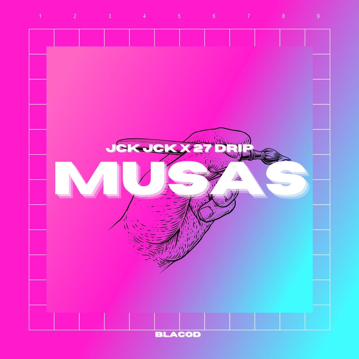 Musas (feat. Blacod) - Single by Jck Jck & 27 Drip album cover