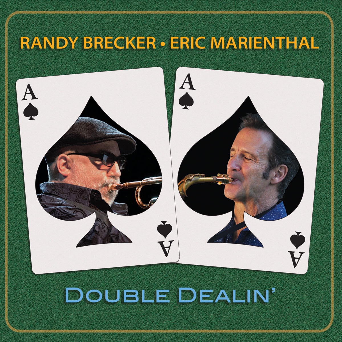Double Dealin' by Randy Brecker & Eric Marienthal album cover