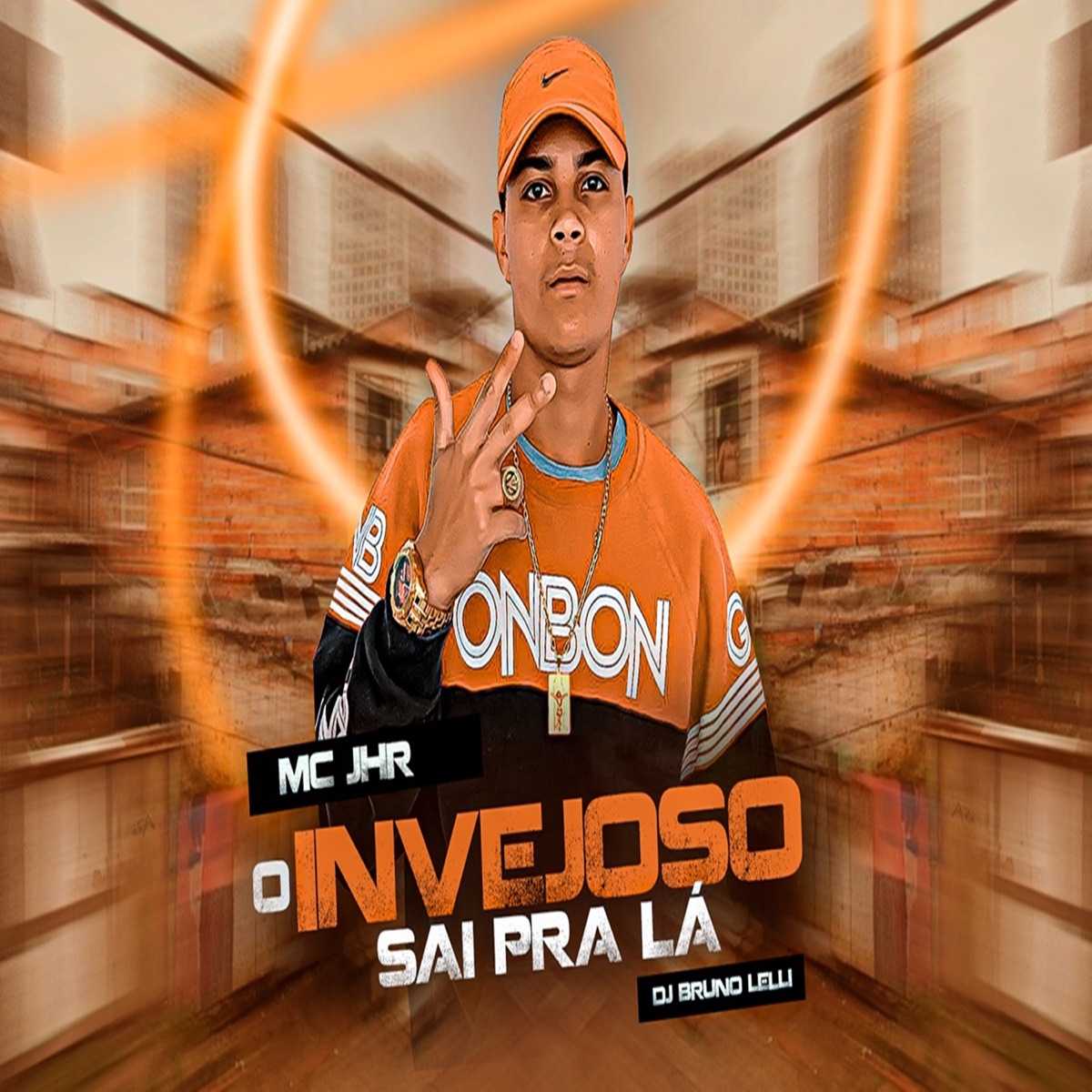 O Invejoso Sai pra Lá - Single by Mc JHR album cover