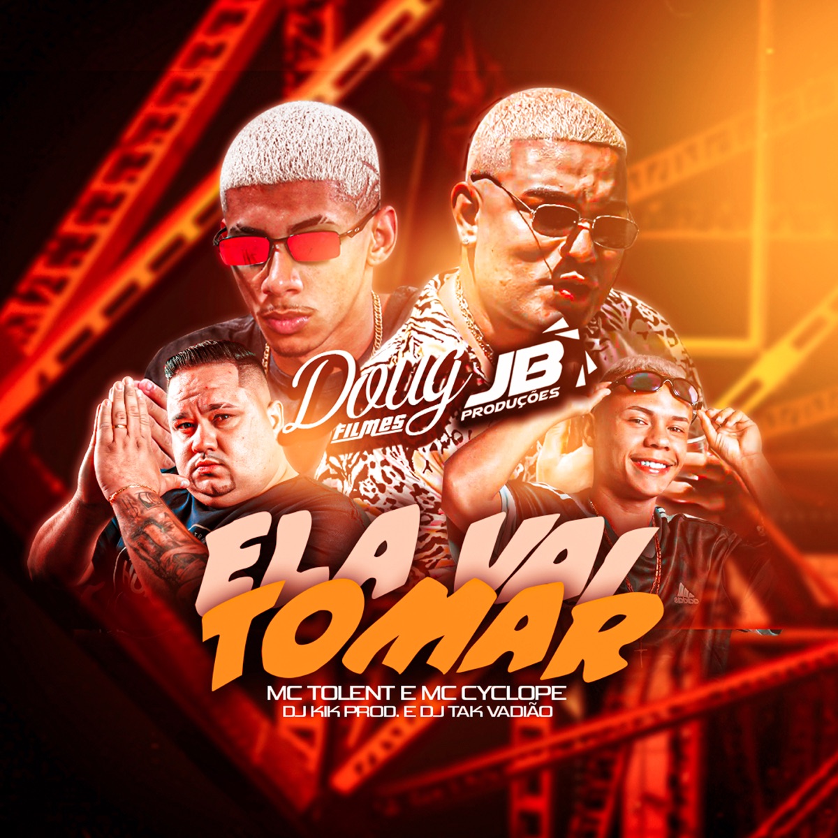 Ela Vai Tomar (feat. Dj Kik Prod & DJ TAK VADIÃO) - Single by Mc Tolent & Mc Cyclope album cover