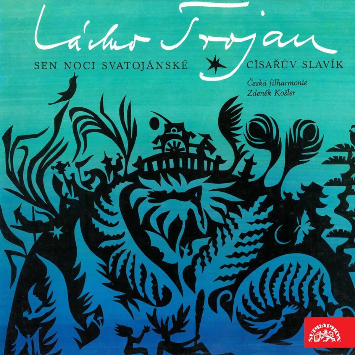 Trojan: A Midsummer Night's Dream, The Emperor's Nightingale by Petr Skvor, Jaromír Havel, Zdeněk Košler & Czech Philharmonic album cover
