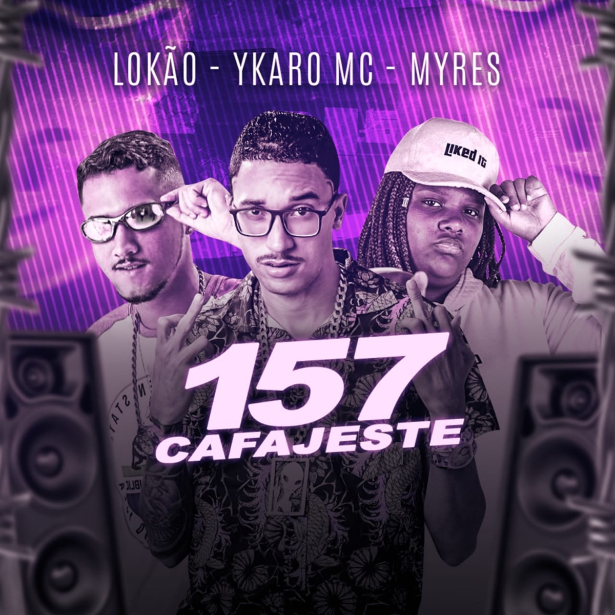 157 Cafajeste (Remix Brega Funk) - Single by Ykaro MC, Mc Lokão, Mc Myres & Lk no beat album cover