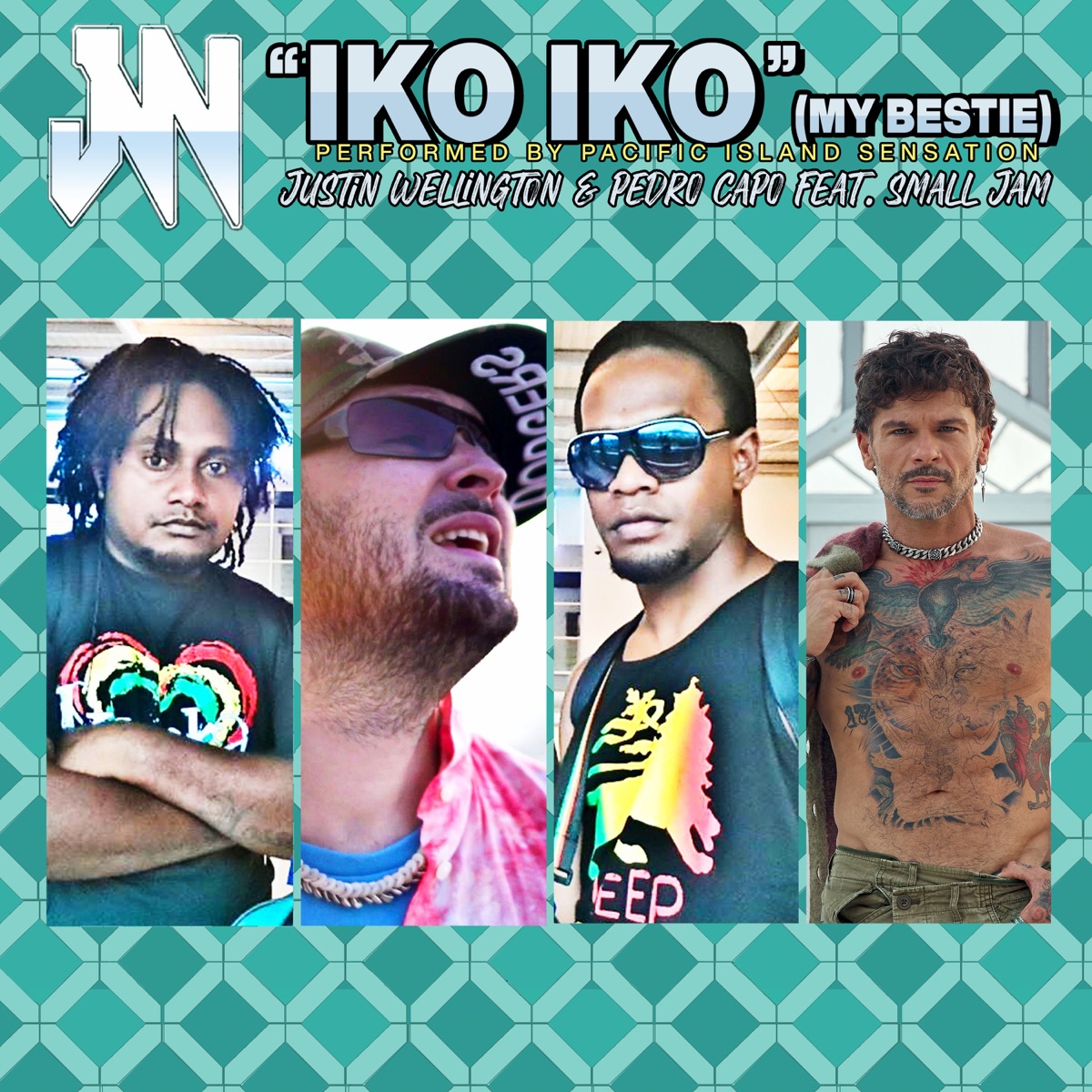 Iko Iko (My Bestie) [feat. Small Jam] - Single by Justin Wellington & Pedro Capó album cover
