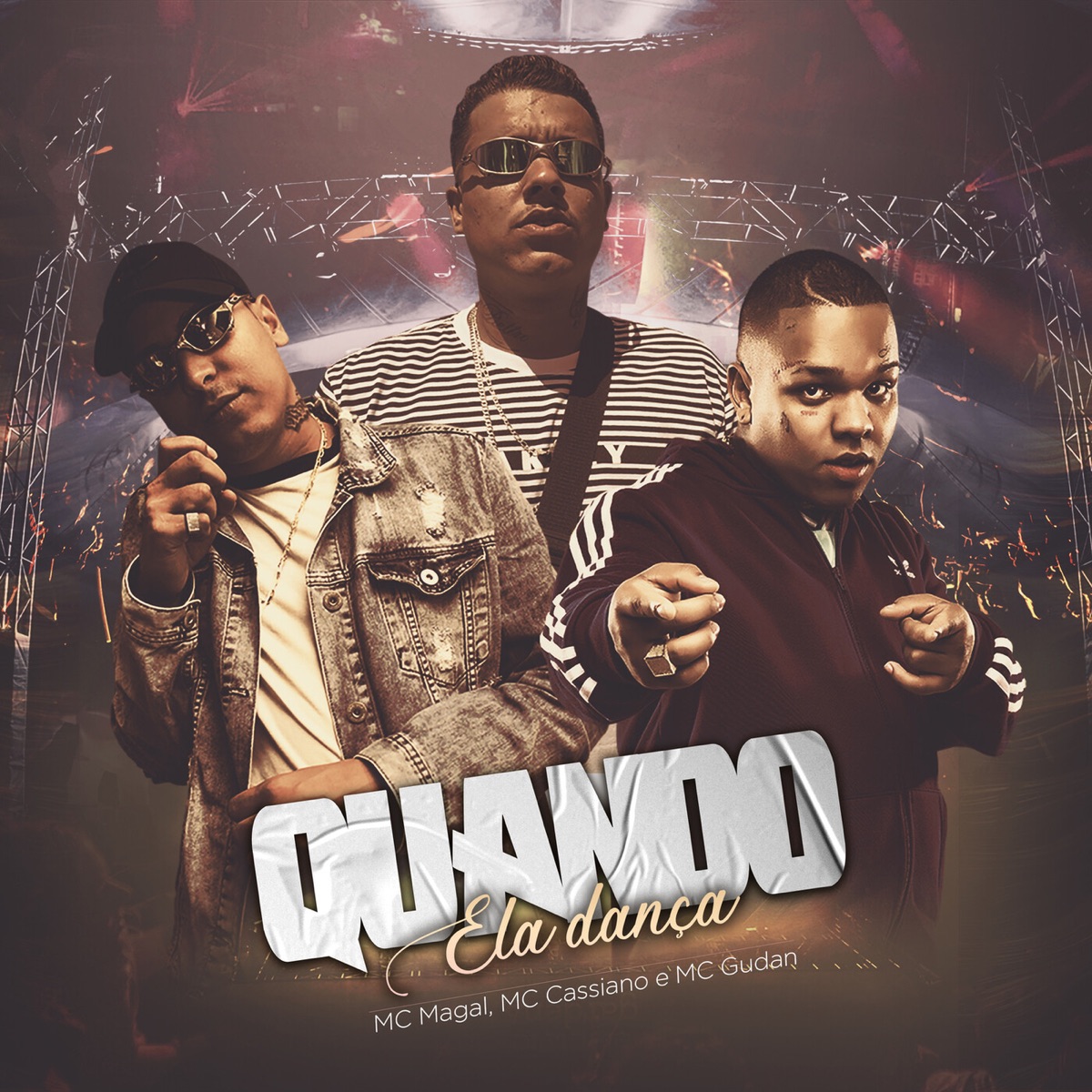 Quando Ela Dança - Single by MC Magal, MC Cassiano & MC Gudan album cover